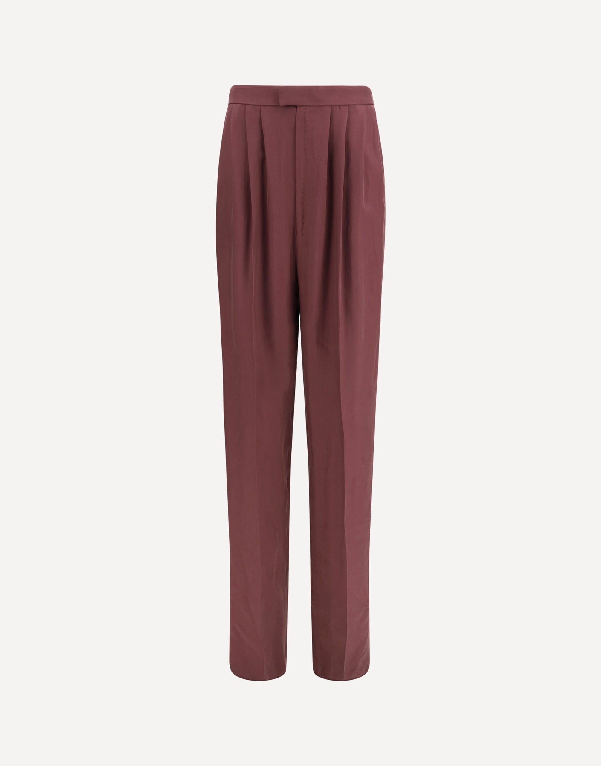 Saint Laurent Habutai Silk Tailored Pants