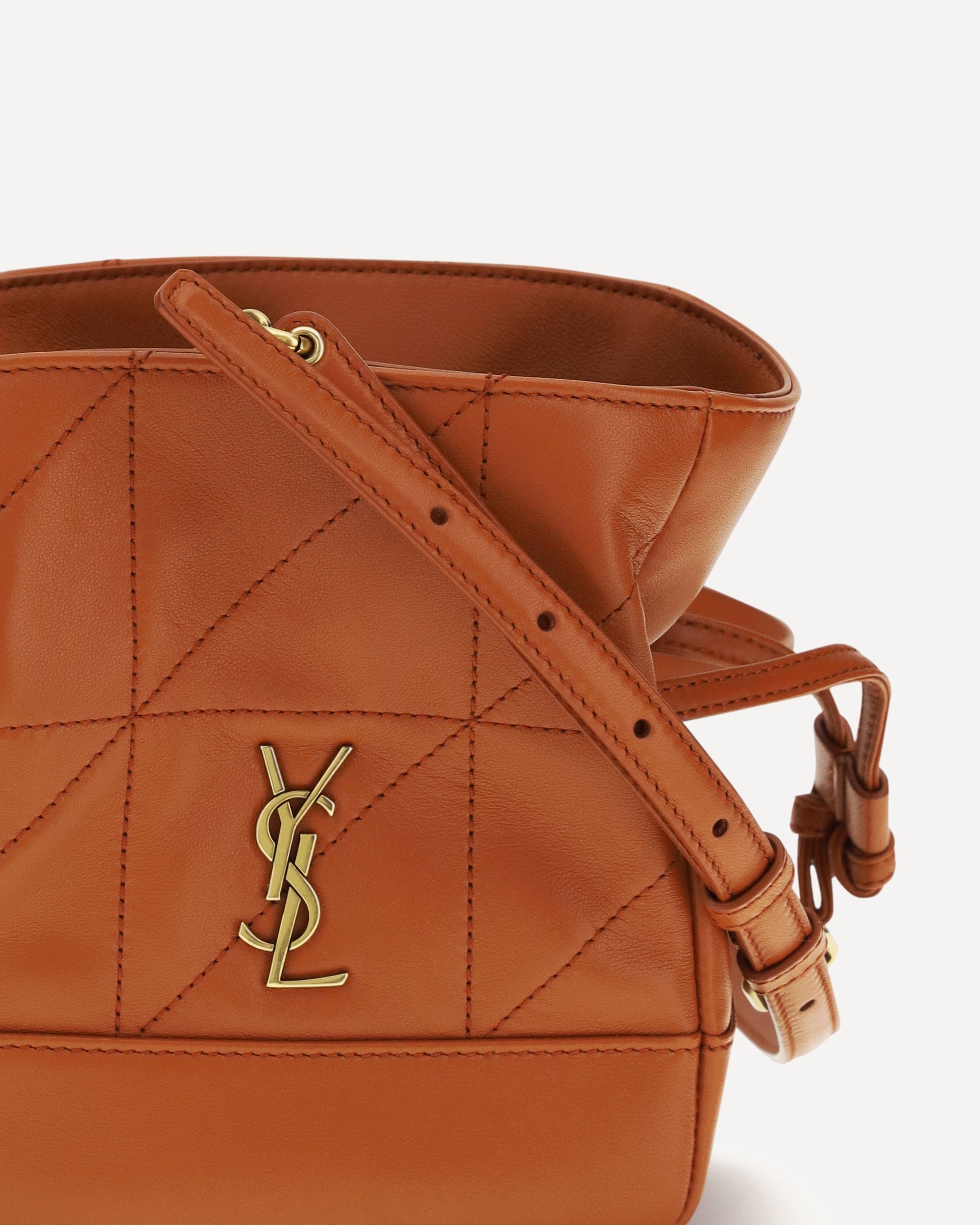 Saint Laurent Jamie Mini Leather Clutch Bag