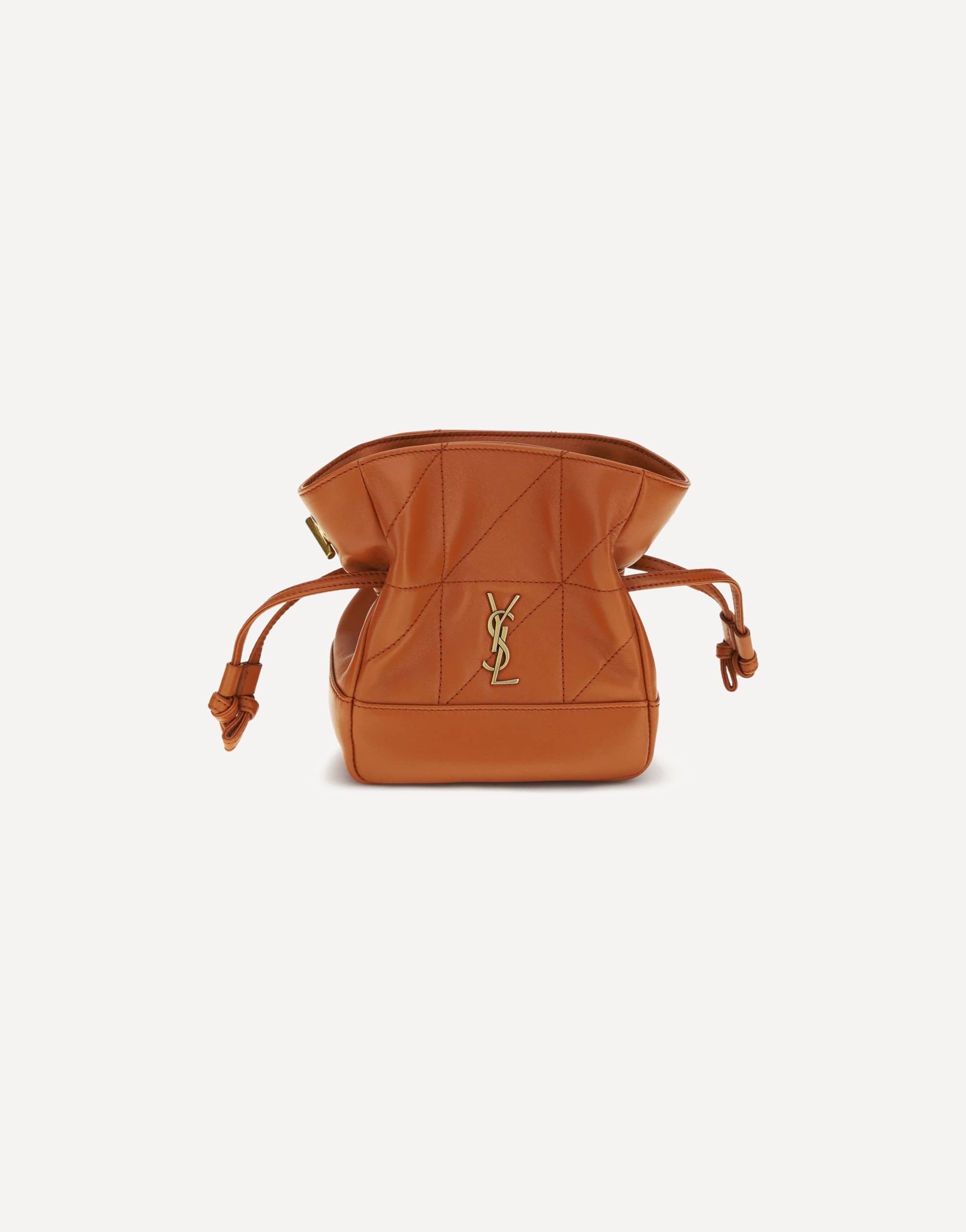 Saint Laurent Jamie Mini Leather Clutch Bag