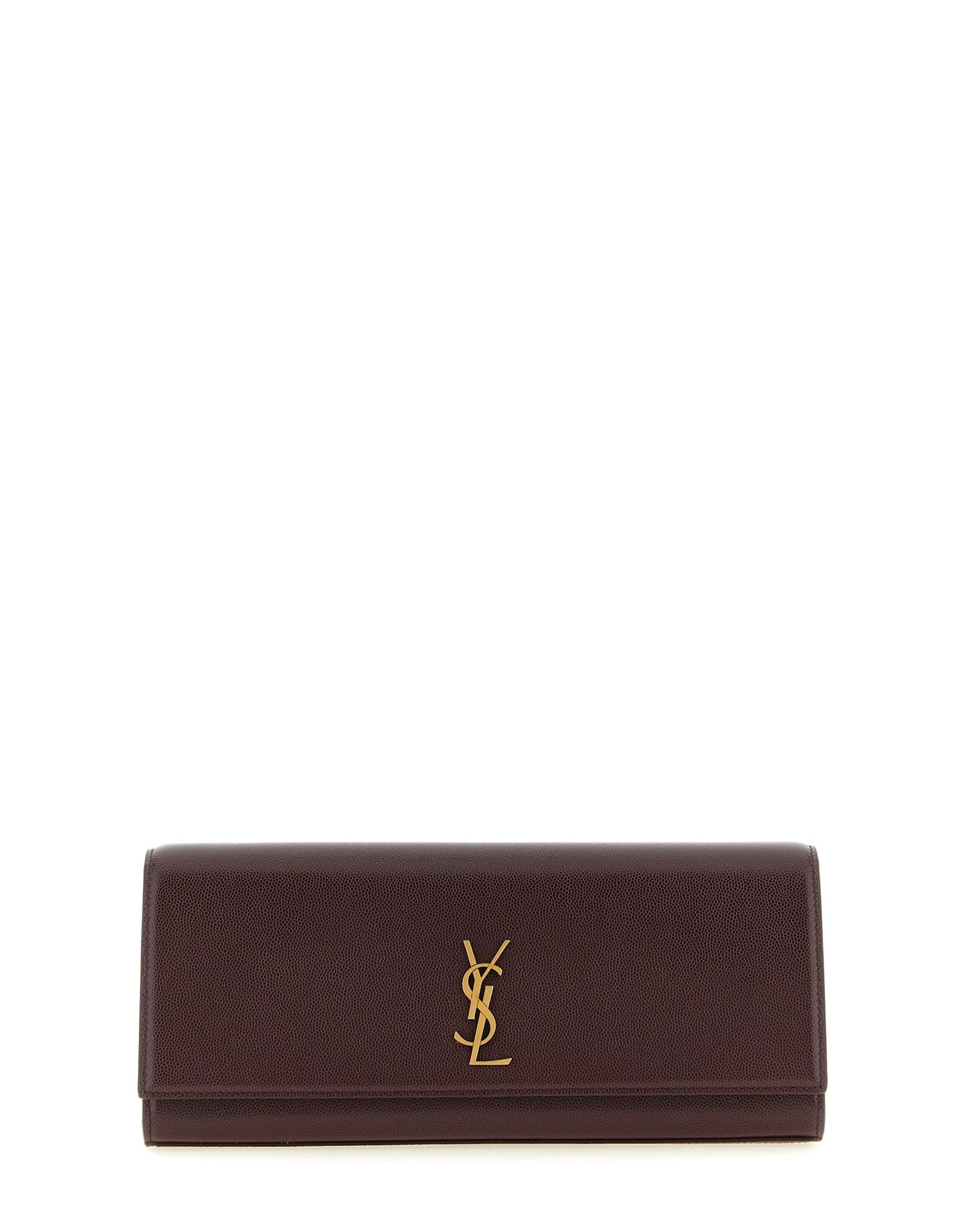 Saint Laurent Saint Laurent Kate Leather Clutch