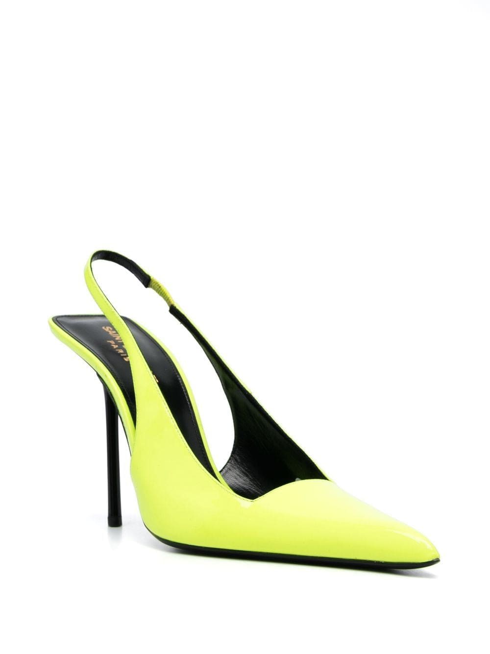 Saint Laurent Kiss 105 Slingback Pumps