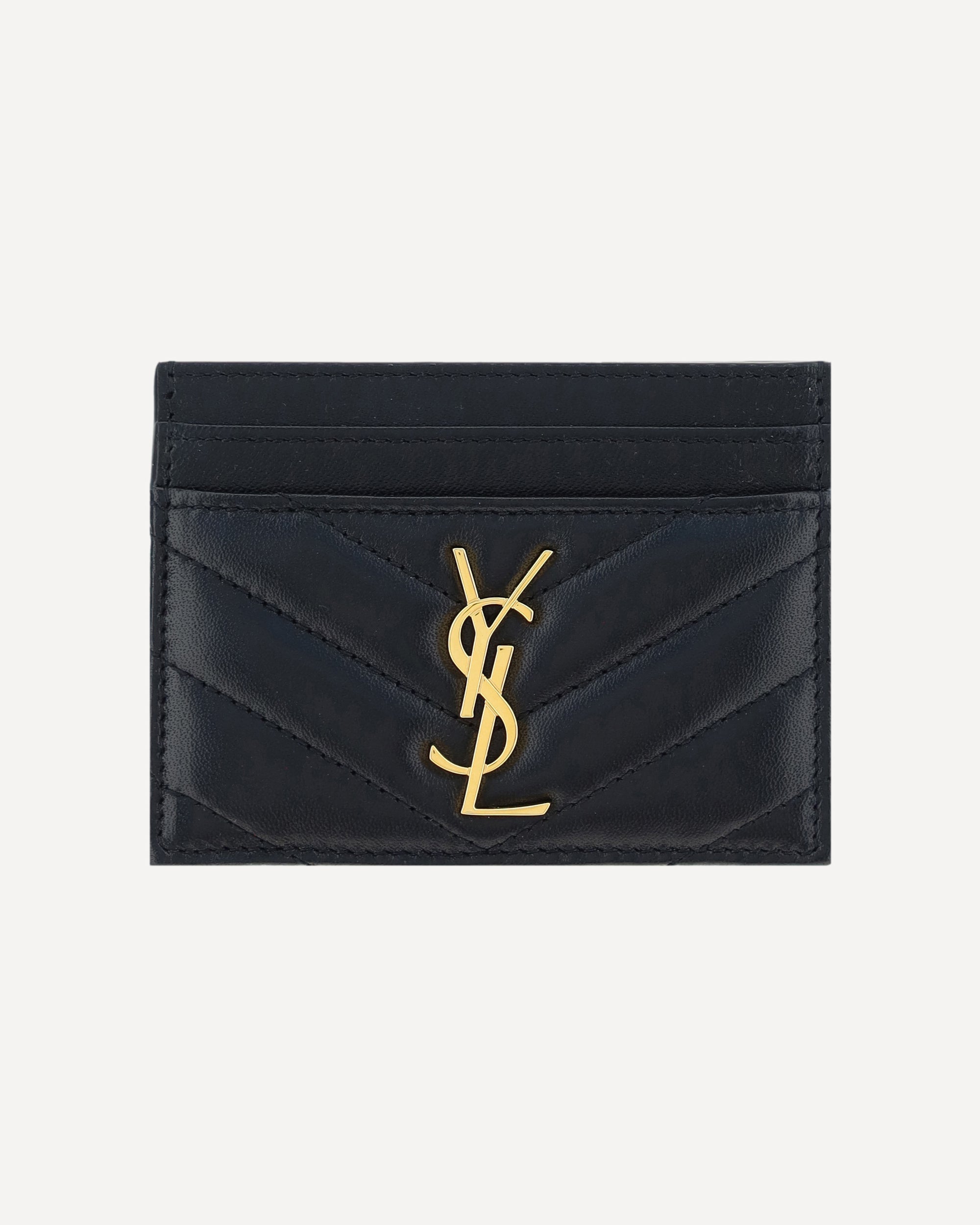 Saint Laurent Lambskin Card Holder