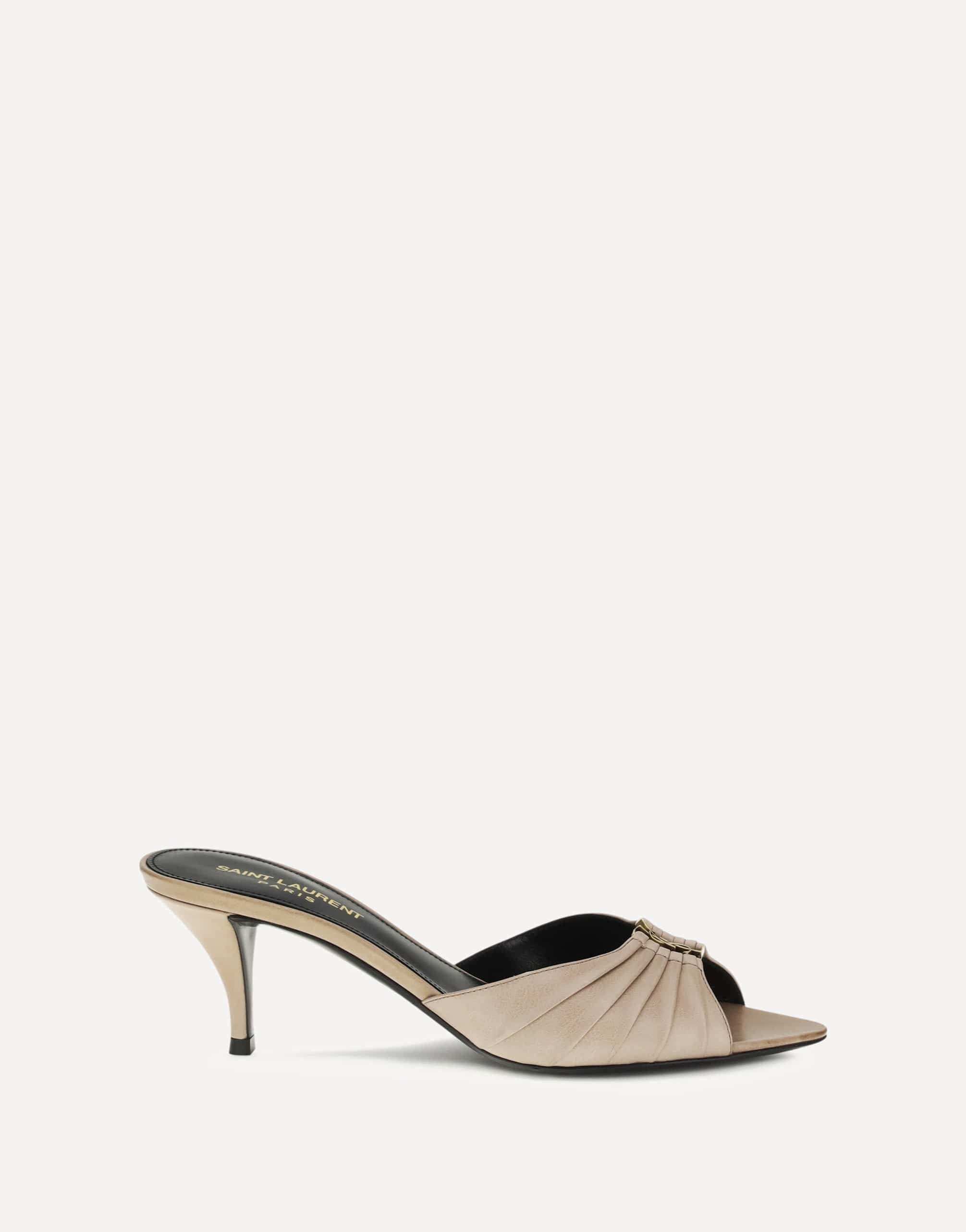 Saint Laurent Leather Babylone Mules