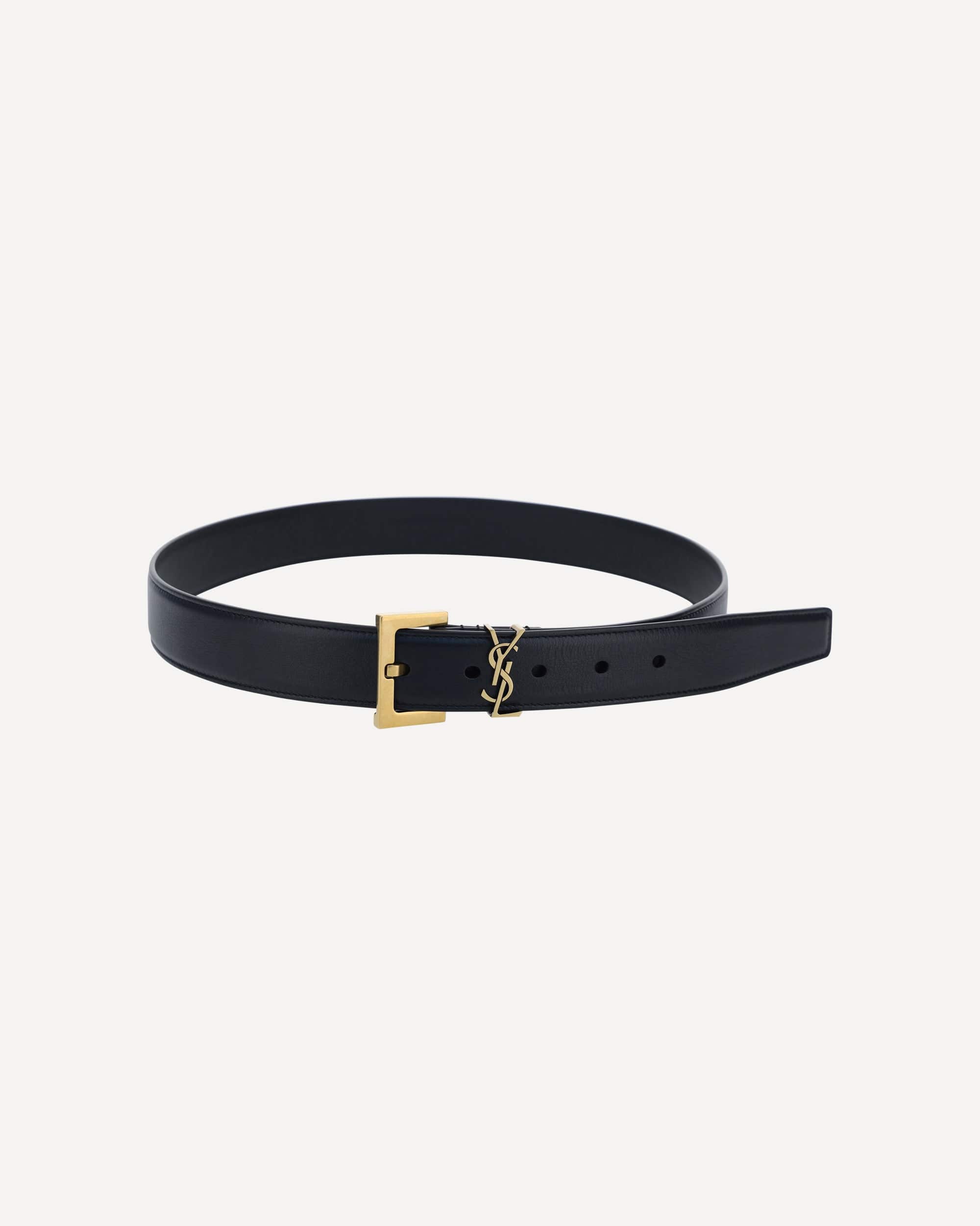 Saint Laurent Leather Belt