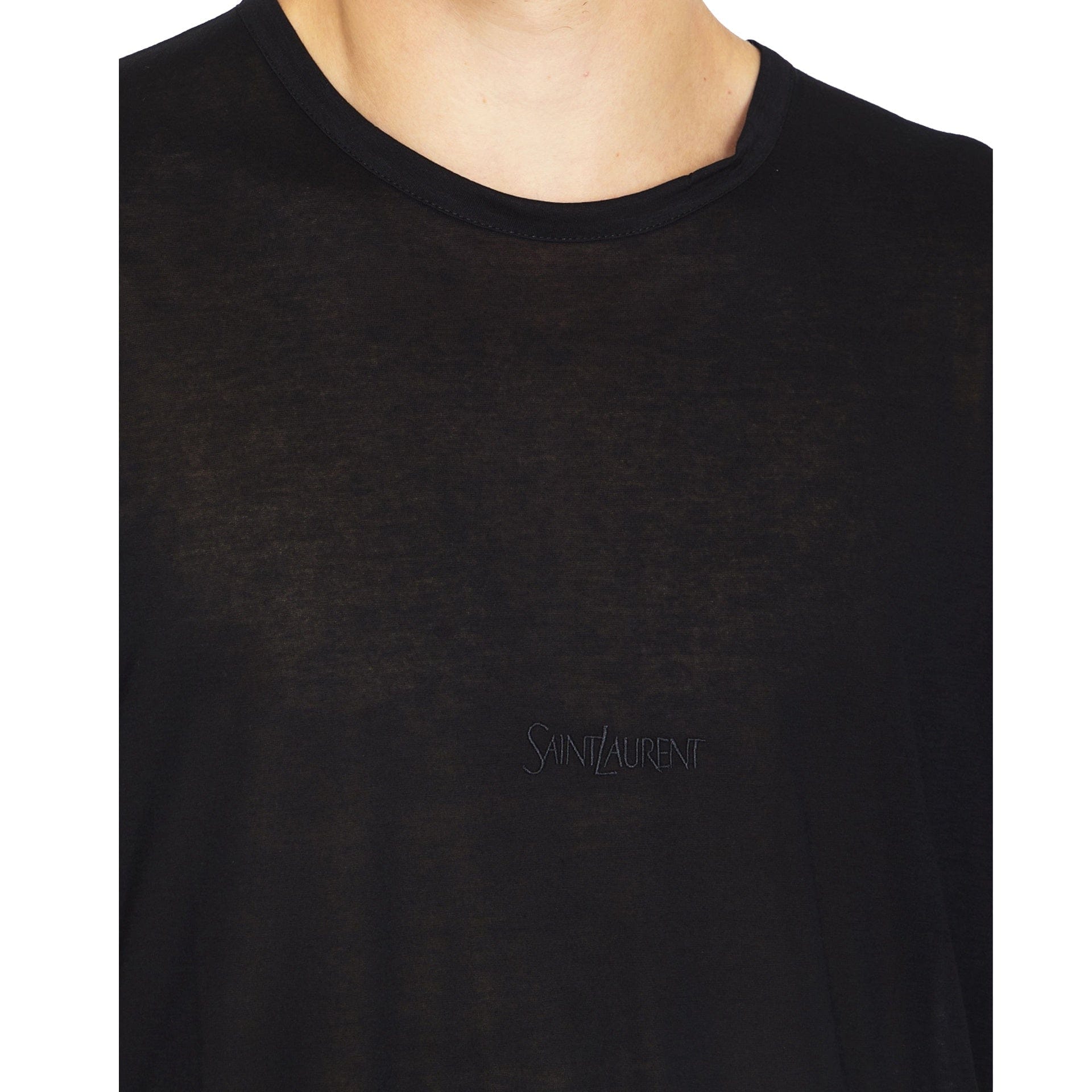 Saint Laurent Saint Laurent Logo T-Shirt