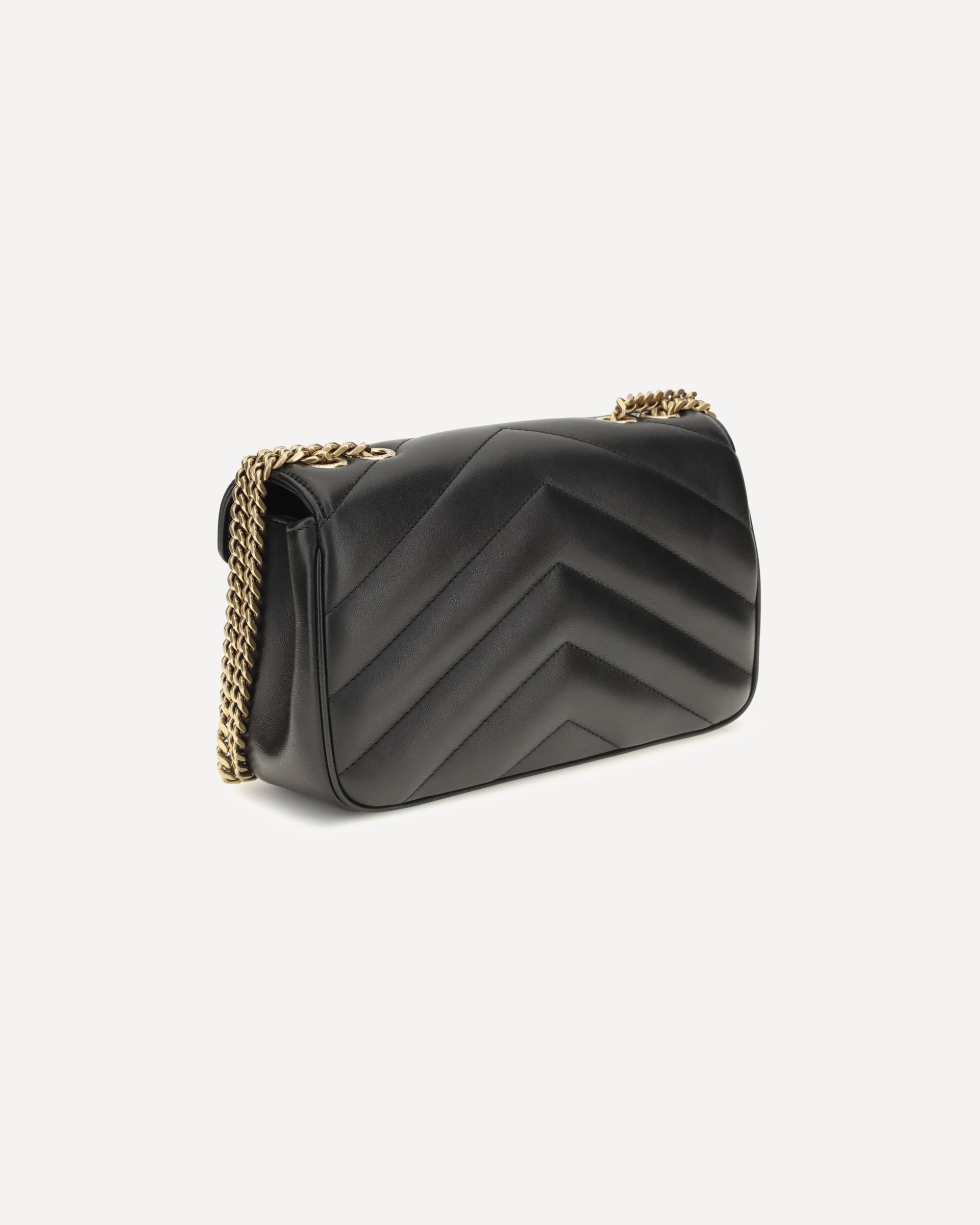 Saint Laurent Loulou Leather Crossbody Bag