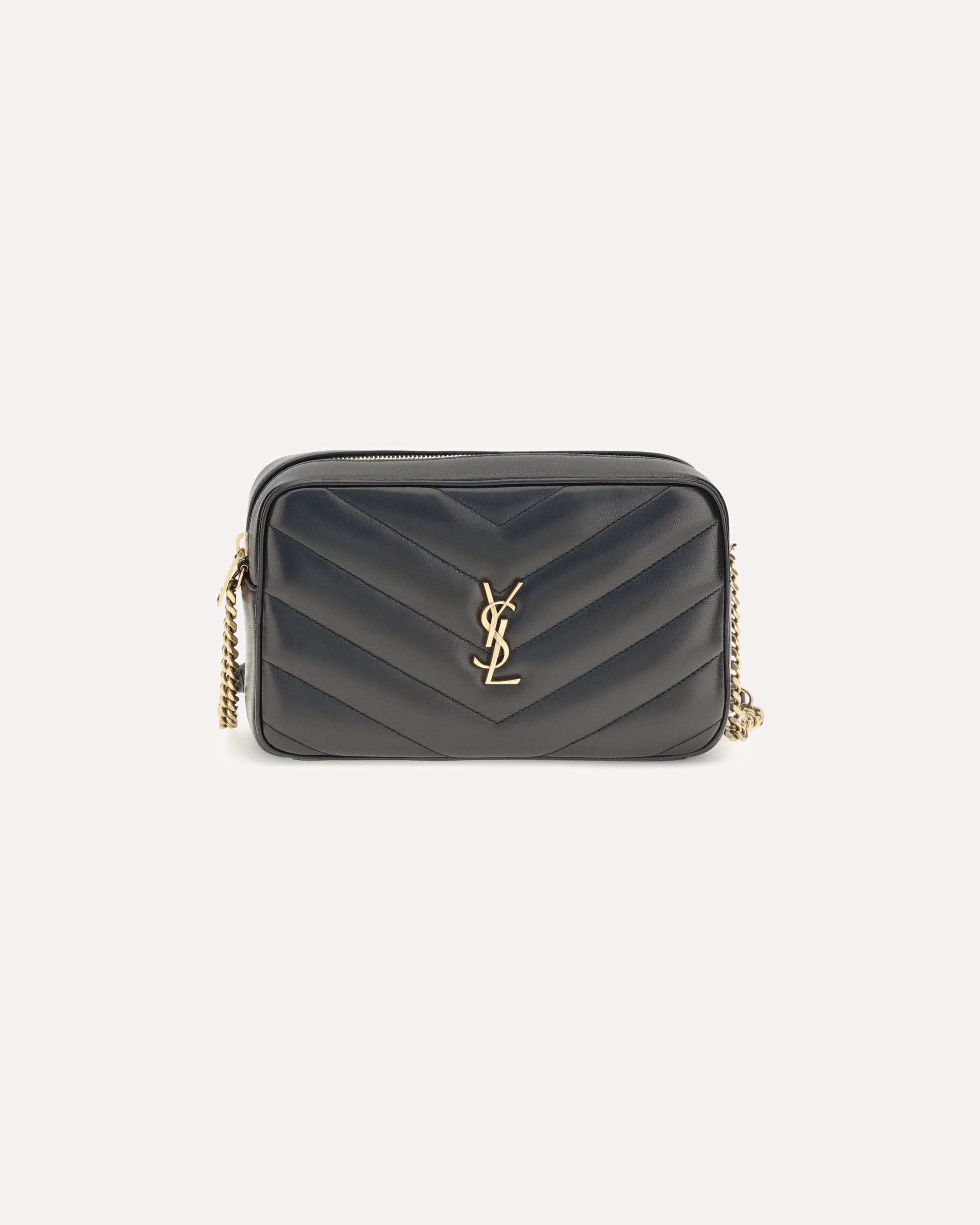 Saint Laurent Loulou Matelassé Leather Crossbody Bag