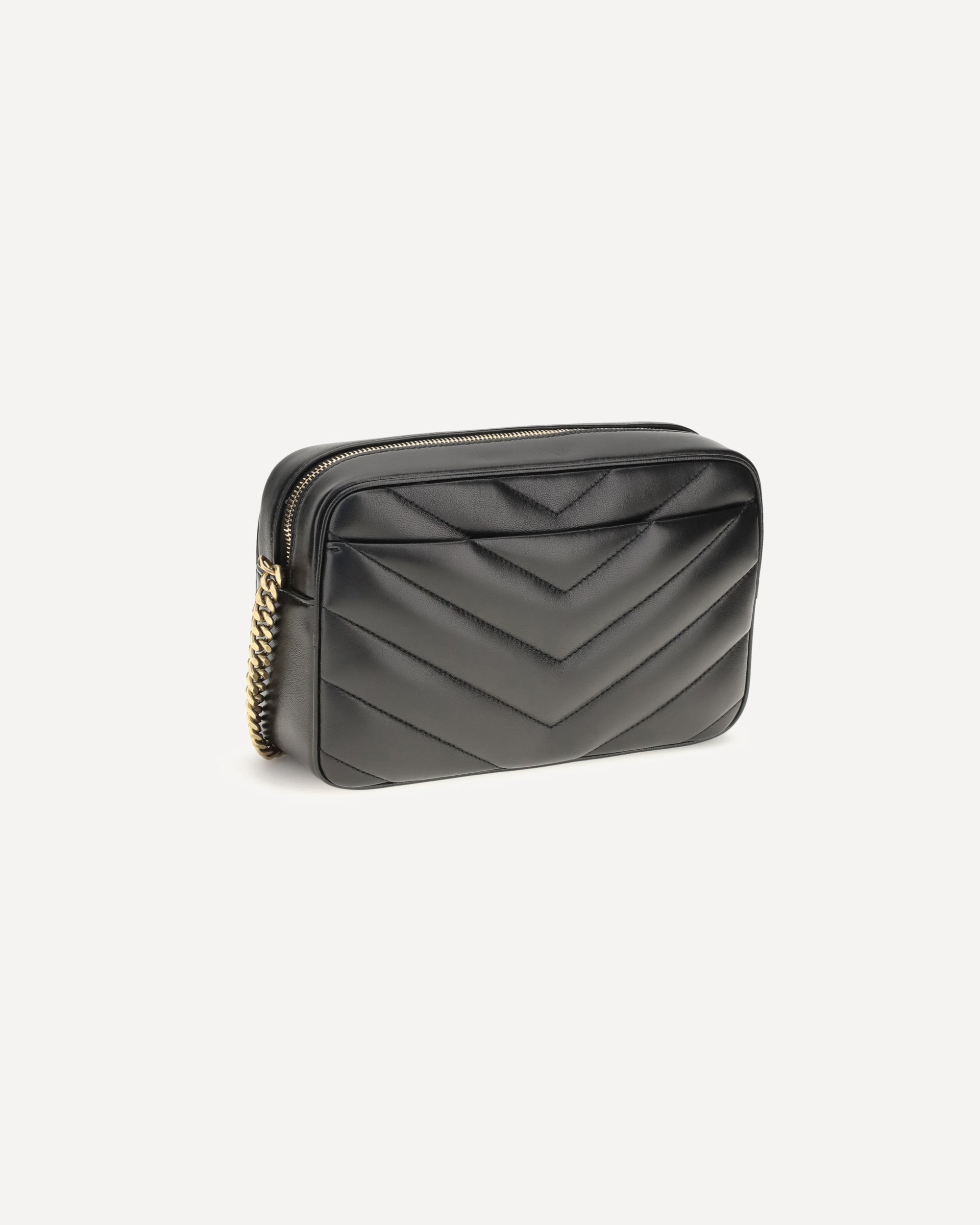 Saint Laurent Loulou Matelassé Leather Crossbody Bag