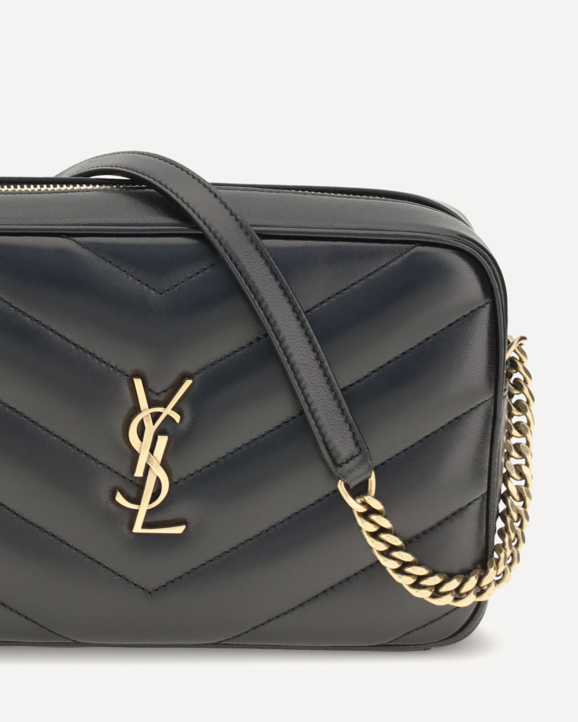 Saint Laurent Loulou Matelassé Leather Crossbody Bag