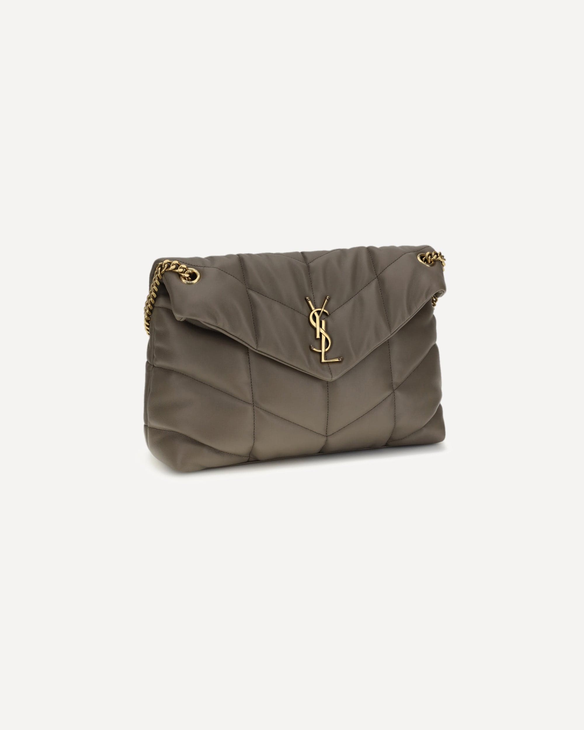 Saint Laurent Loulou Medium Leather Shoulder Bag