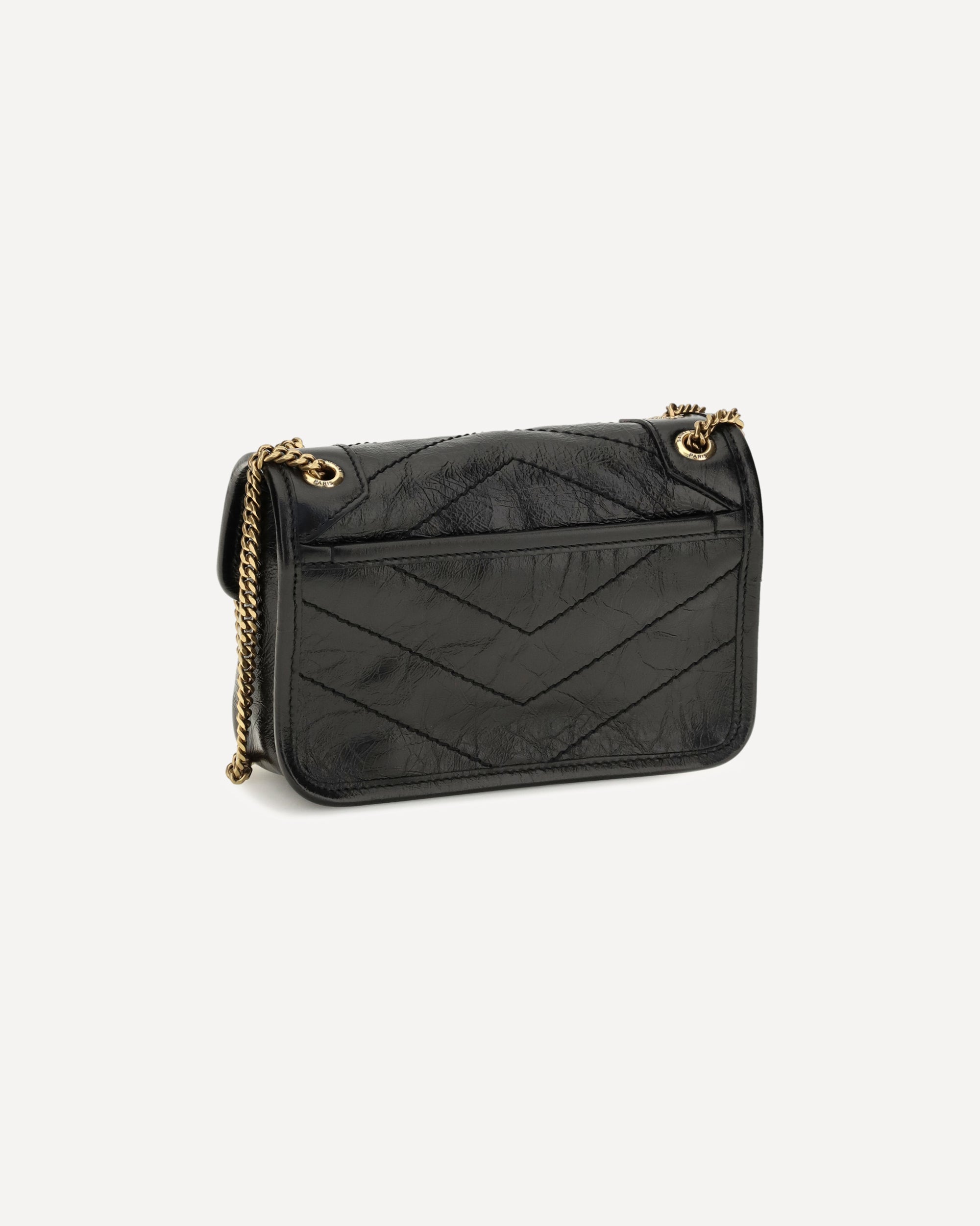 Saint Laurent Mini Niki Leather Shoulder Bag
