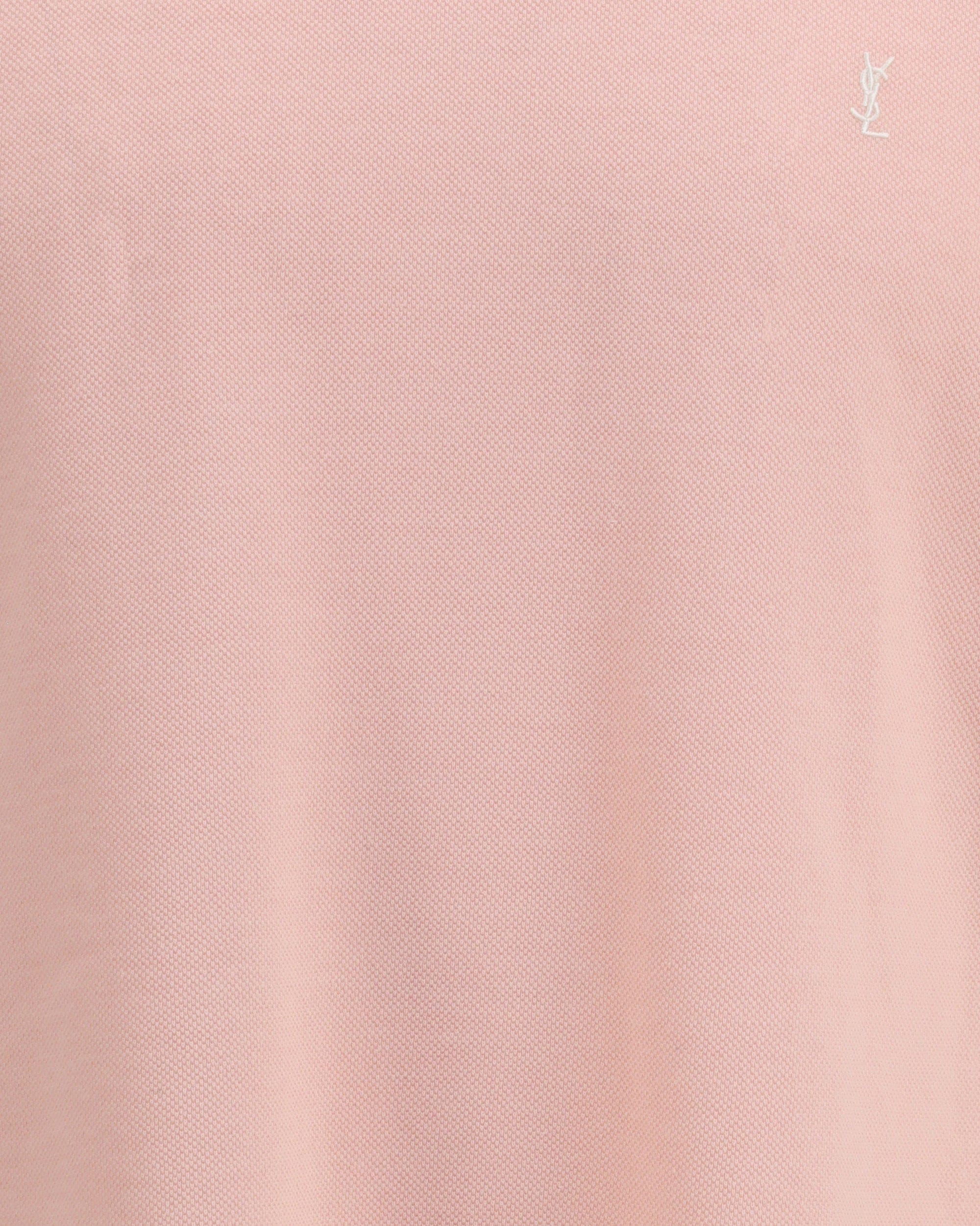 Saint Laurent Oversize Cassandre Piqué T-Shirt