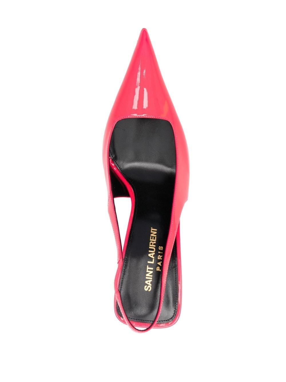 Saint Laurent Pink Kiss 105 Slingback Pumps