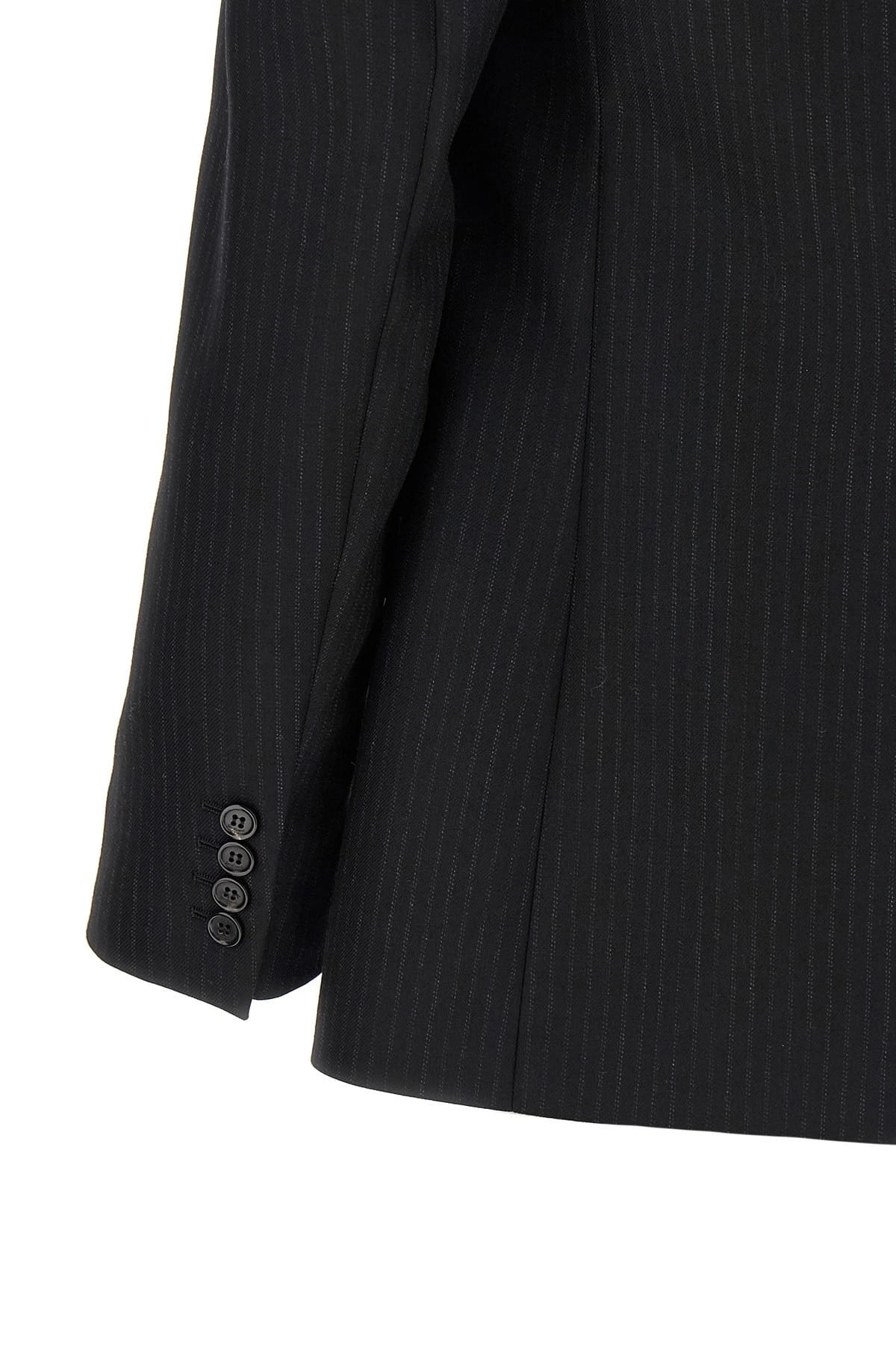 Saint Laurent Saint Laurent Pinstripe Wool Blazer