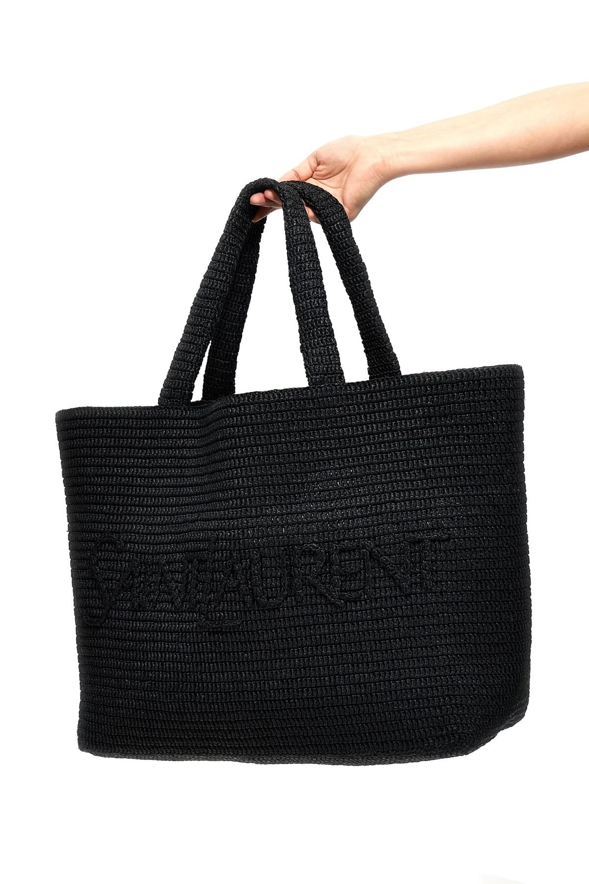 Saint Laurent Saint Laurent Rafia Tote Bag