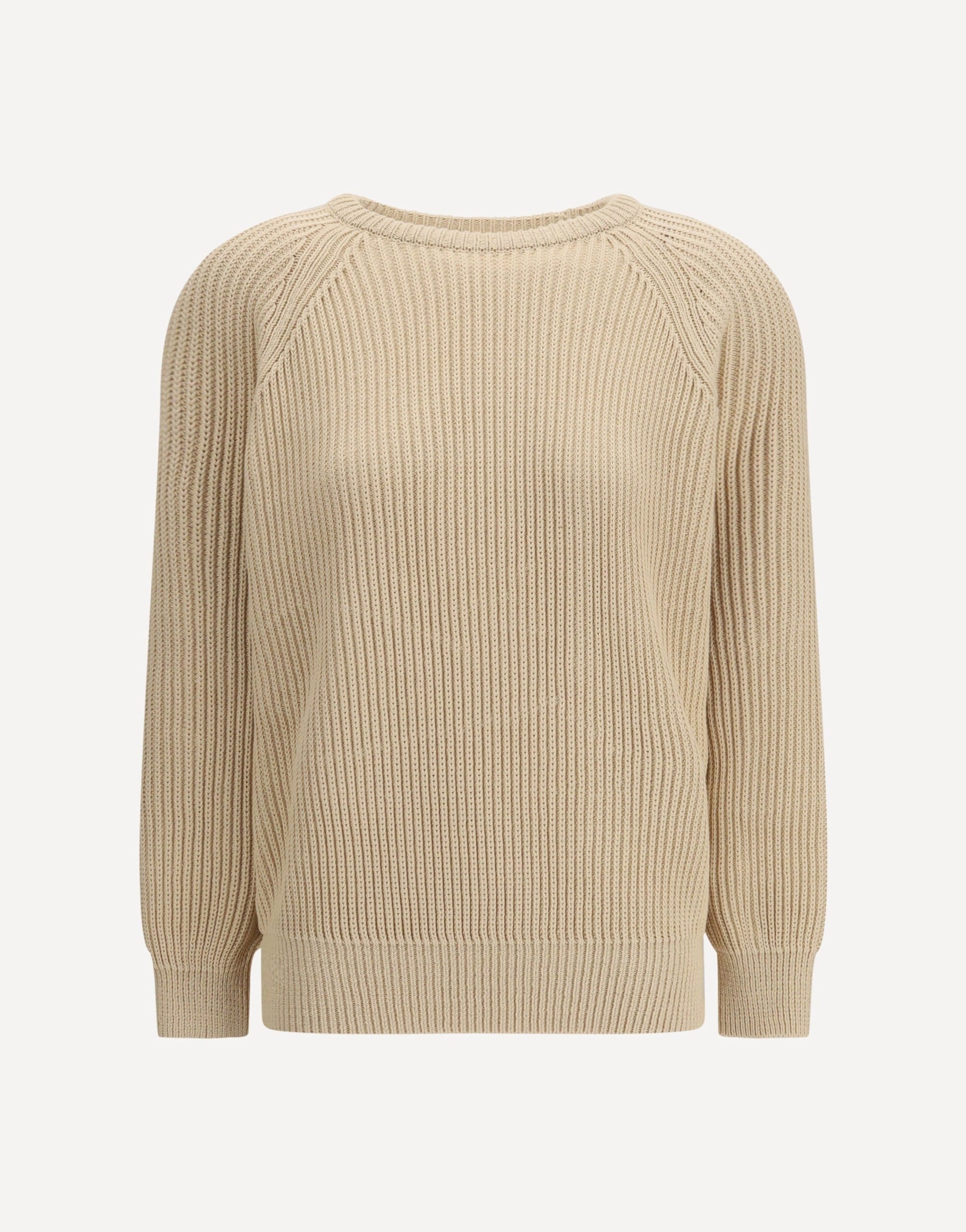 Saint Laurent Ribbed Cotton Pullover