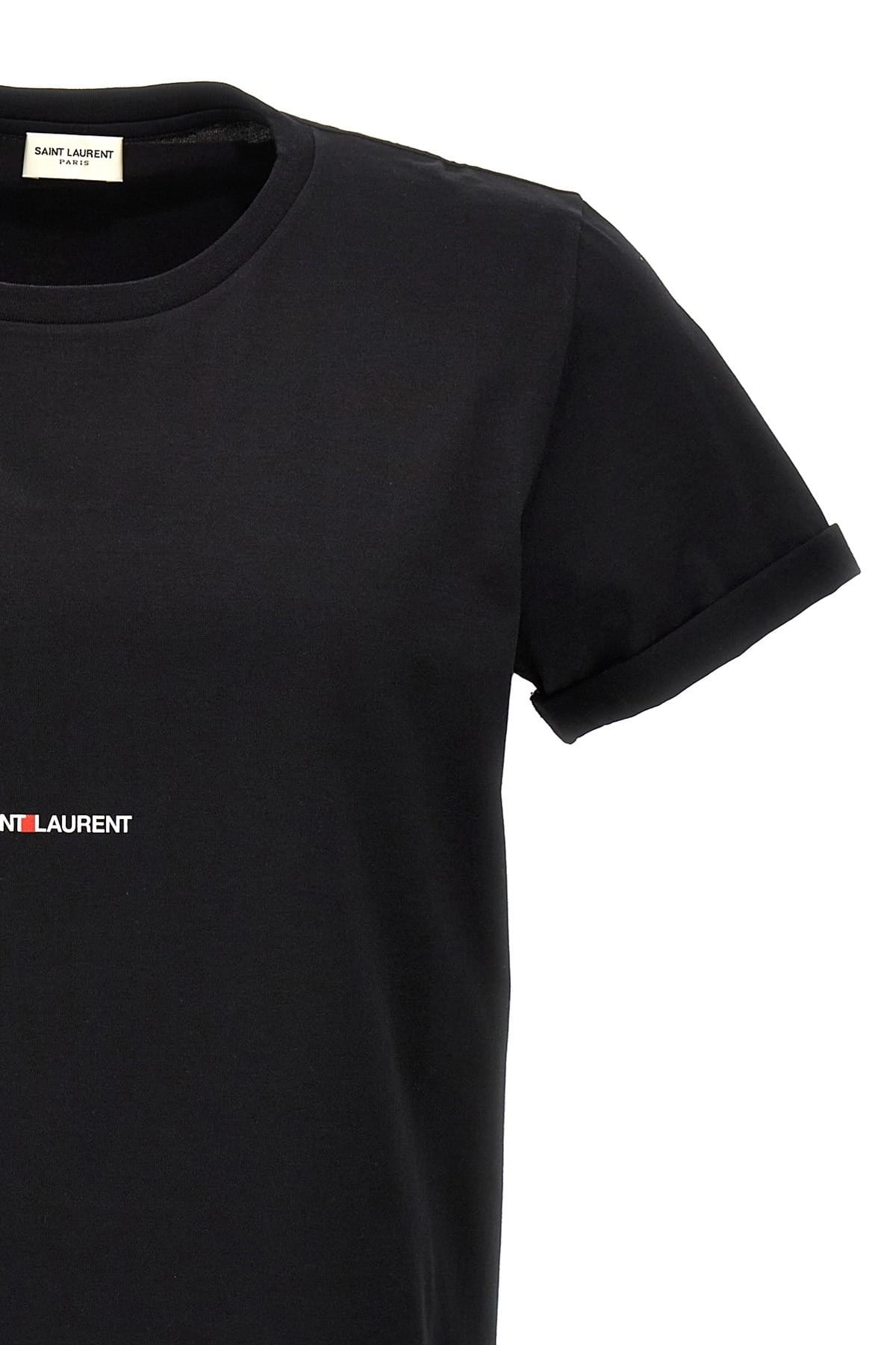Saint Laurent Saint Laurent Rive Gauche Logo T-Shirt