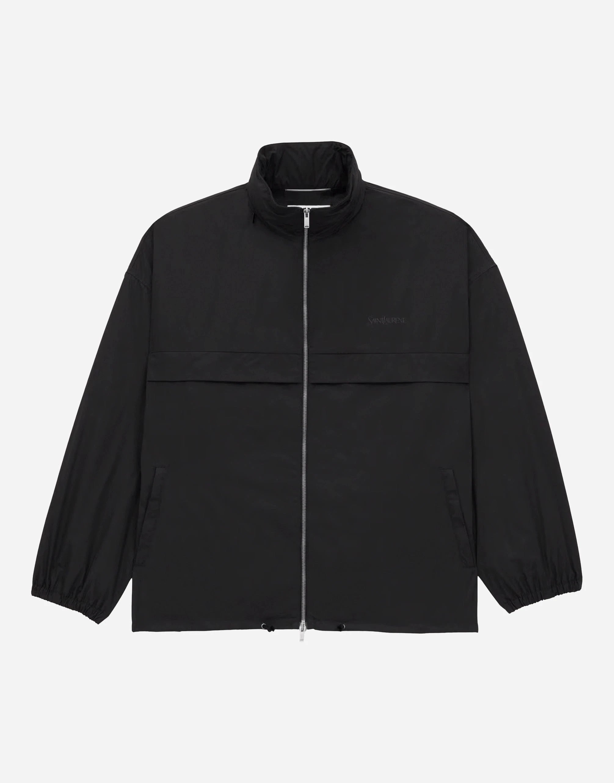 Saint Laurent Serge Logo-Print Jacket