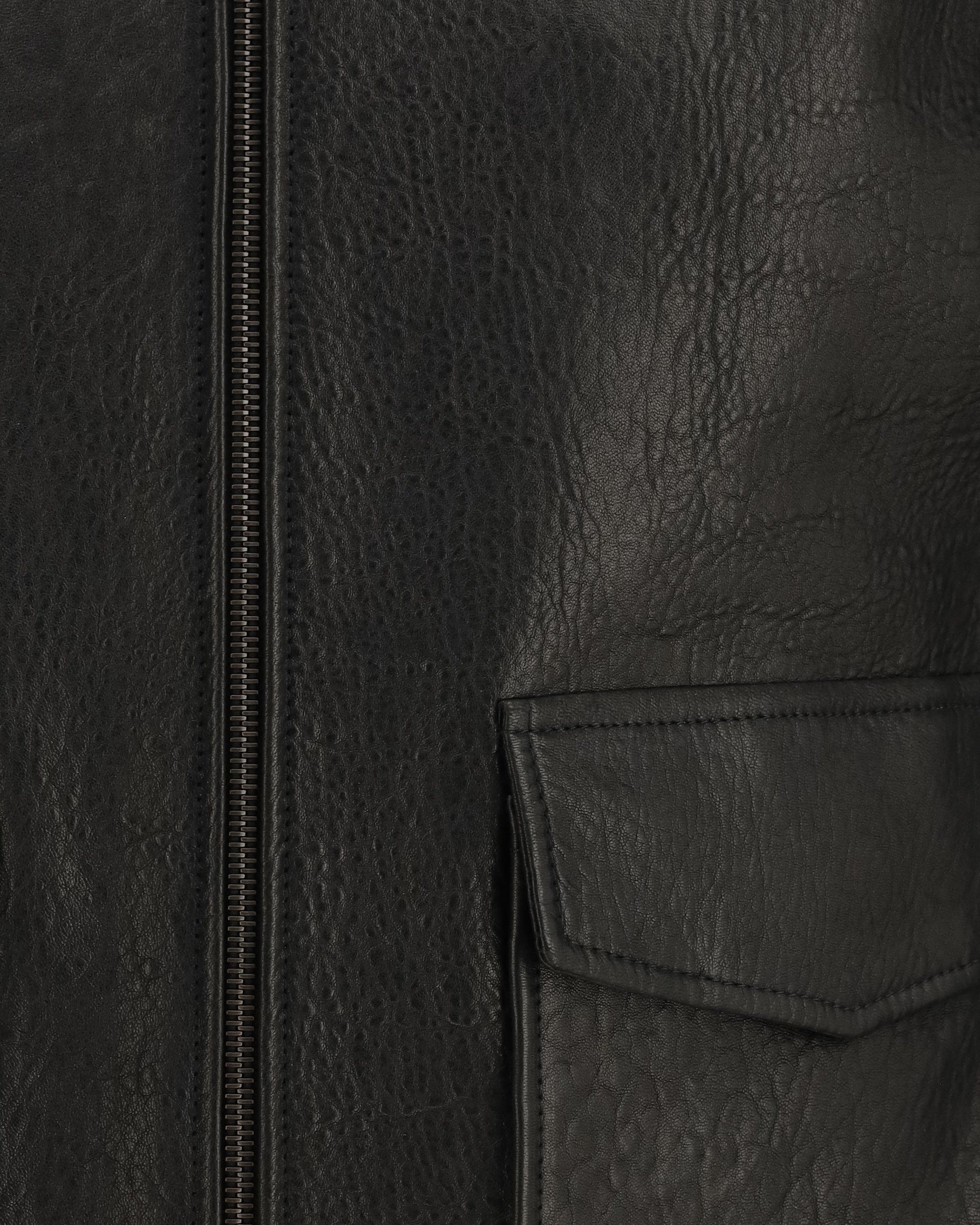 Saint Laurent ショートラムレザージャケット | Sendegaro JP