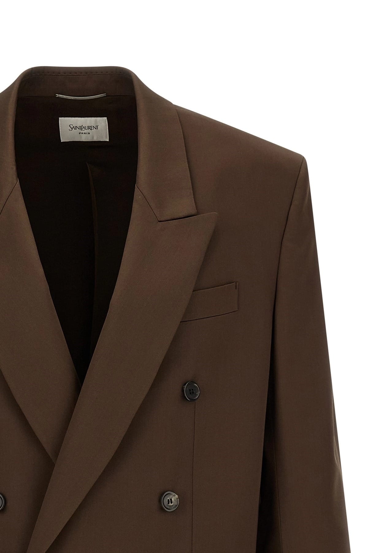 Saint Laurent Saint Laurent Silk Satin Blazer