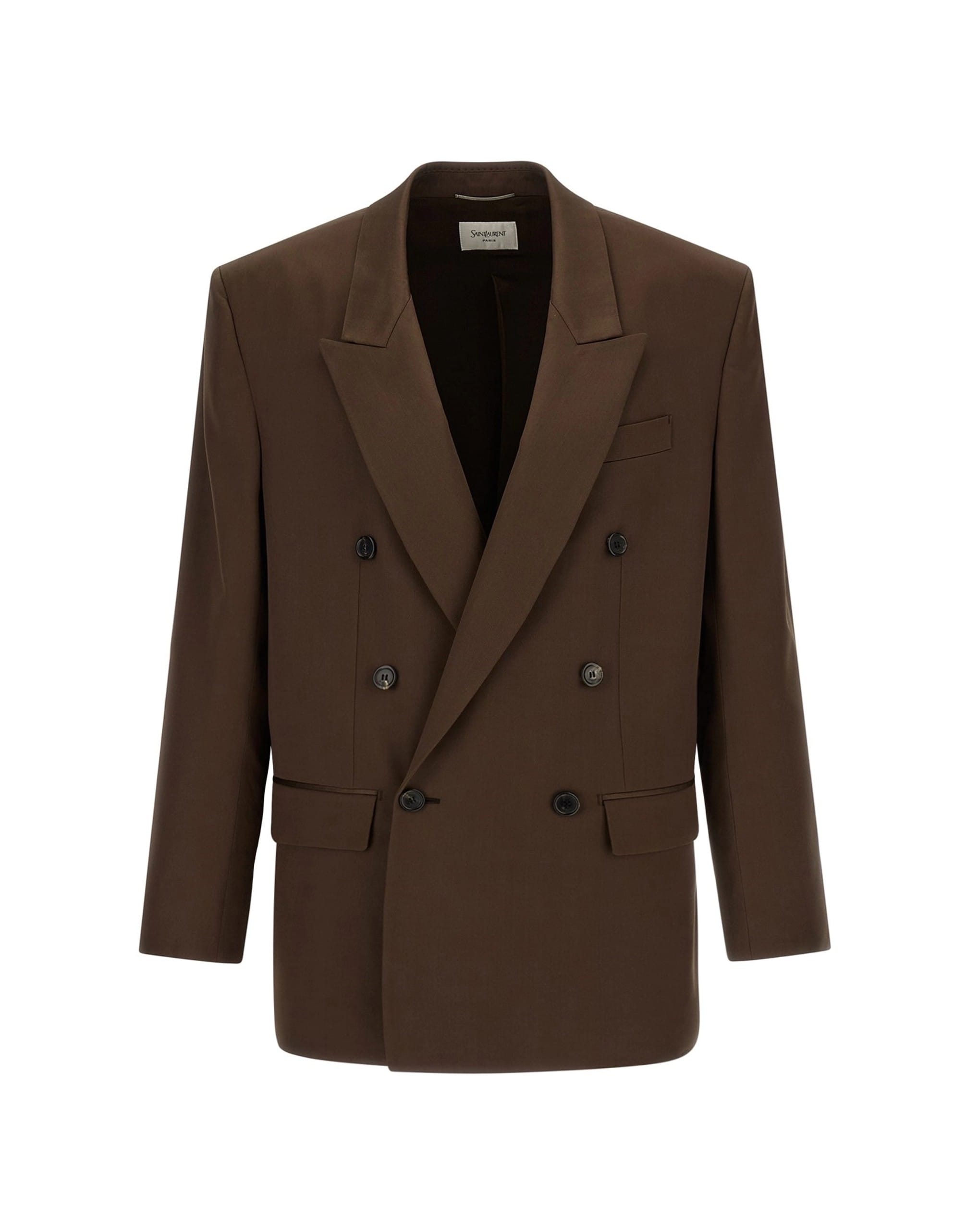Saint Laurent Saint Laurent Silk Satin Blazer
