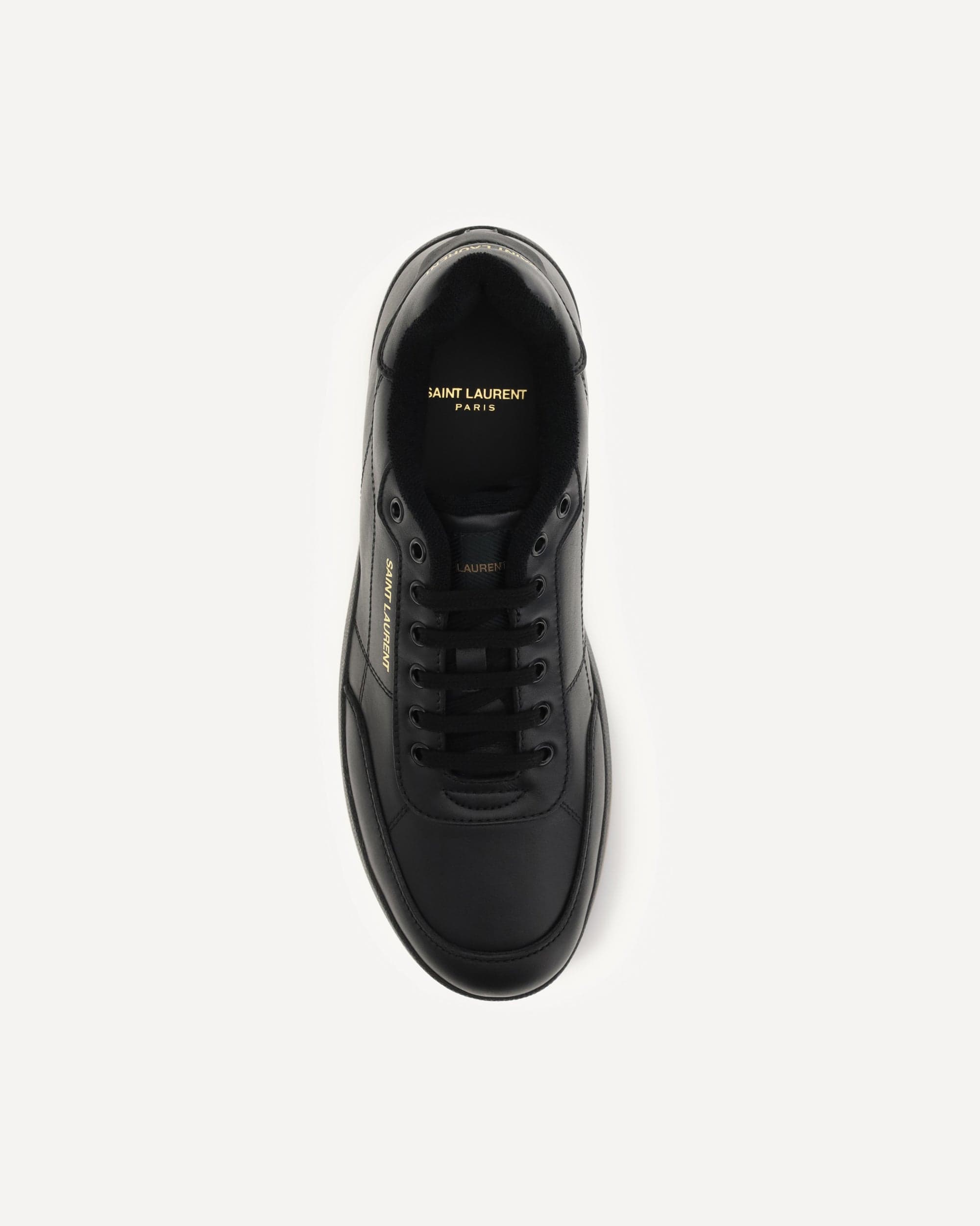 Saint Laurent Sl/61 Calfskin Leather Sneakers
