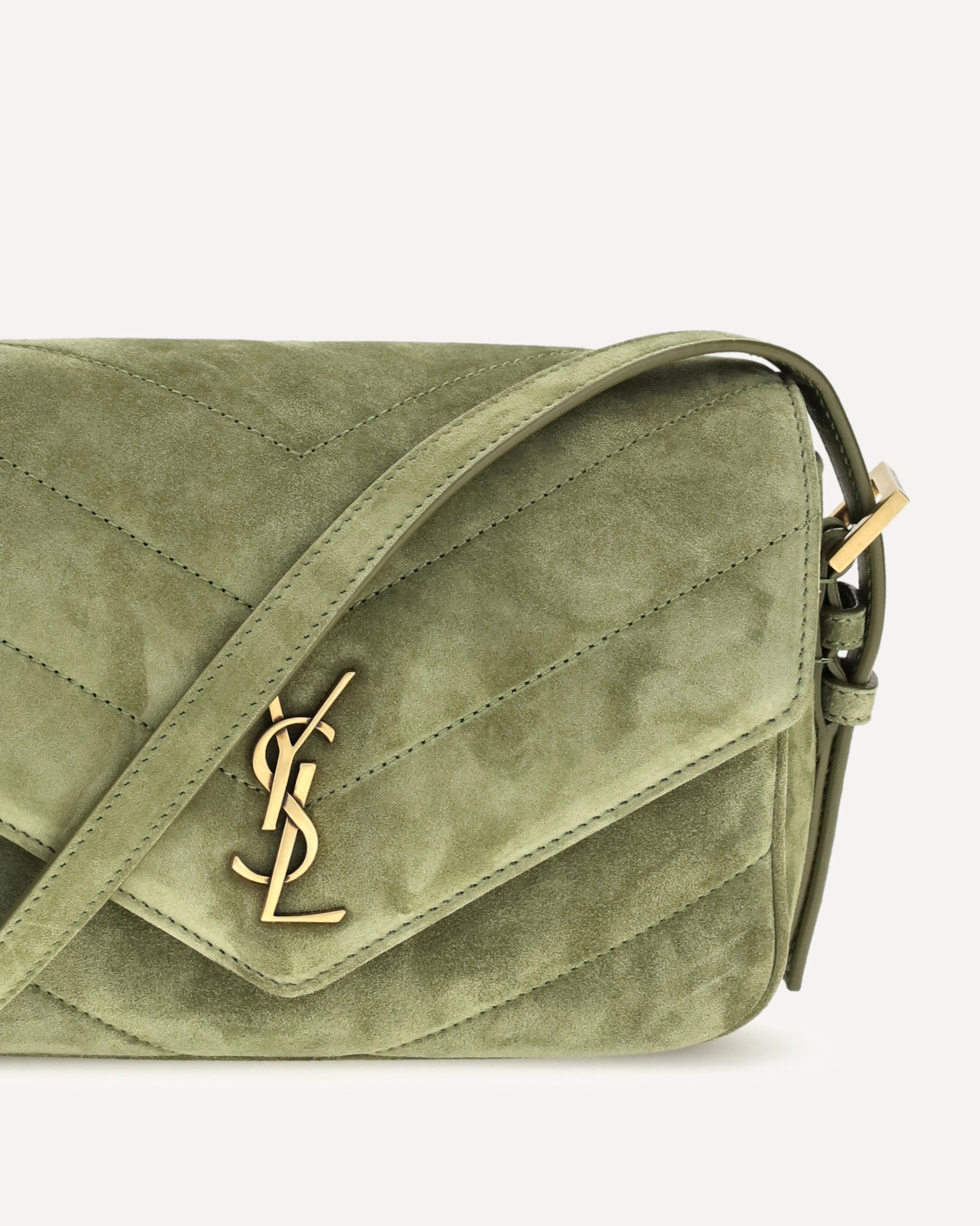 Saint Laurent Small Loulou Matelassé Shoulder Bag