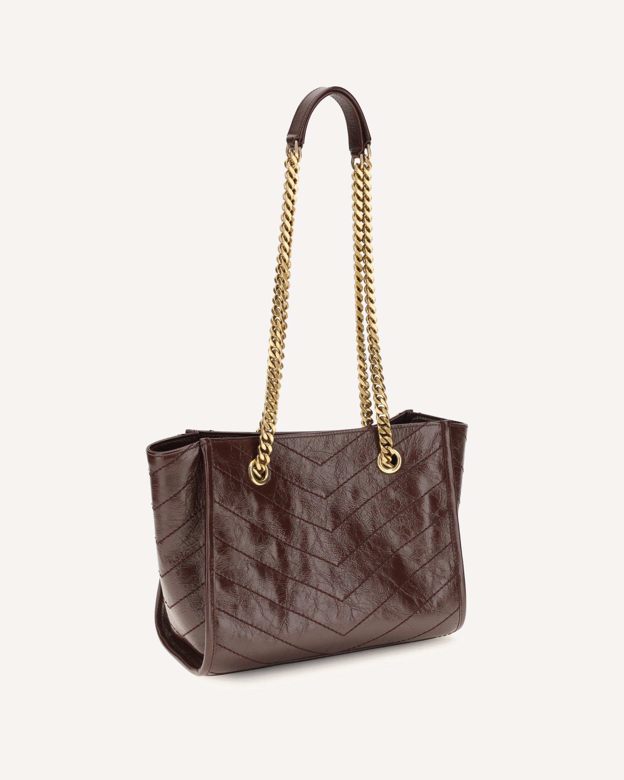 Saint Laurent Small Niki Leather Tote Bag | Sendegaro JP