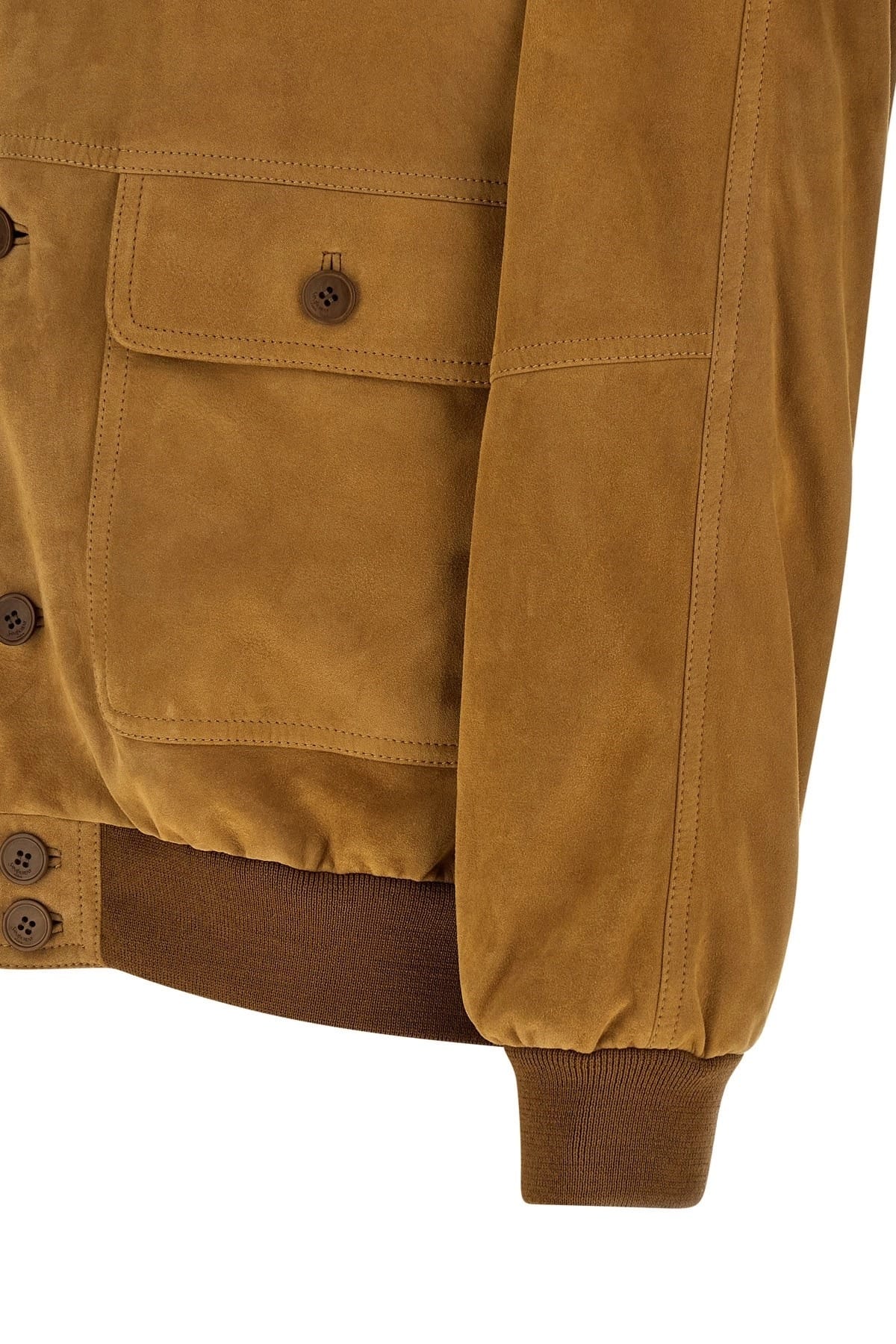 Saint Laurent Saint Laurent Suede Bomber Jacket