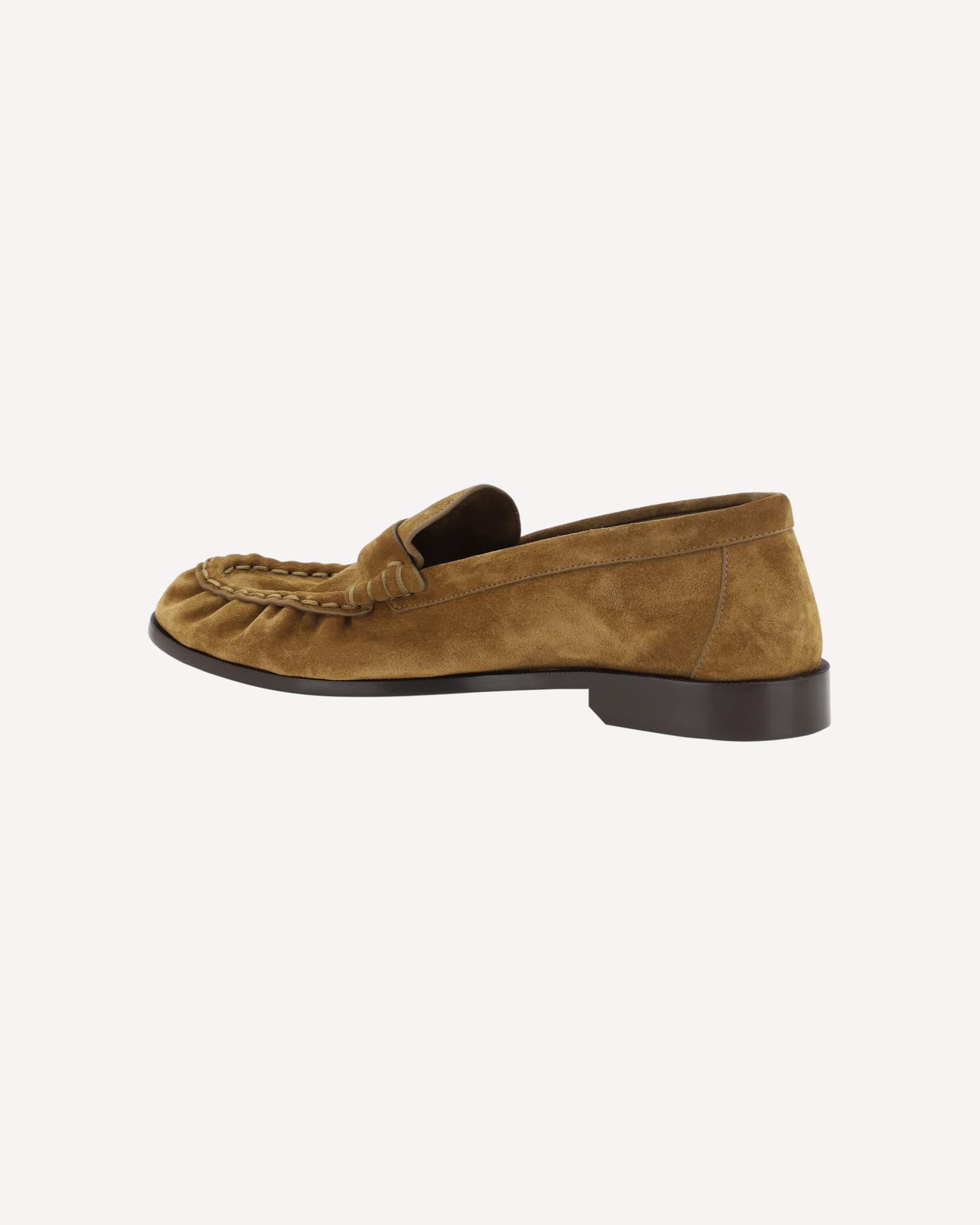 Saint Laurent Suede Le Loafer Loafers