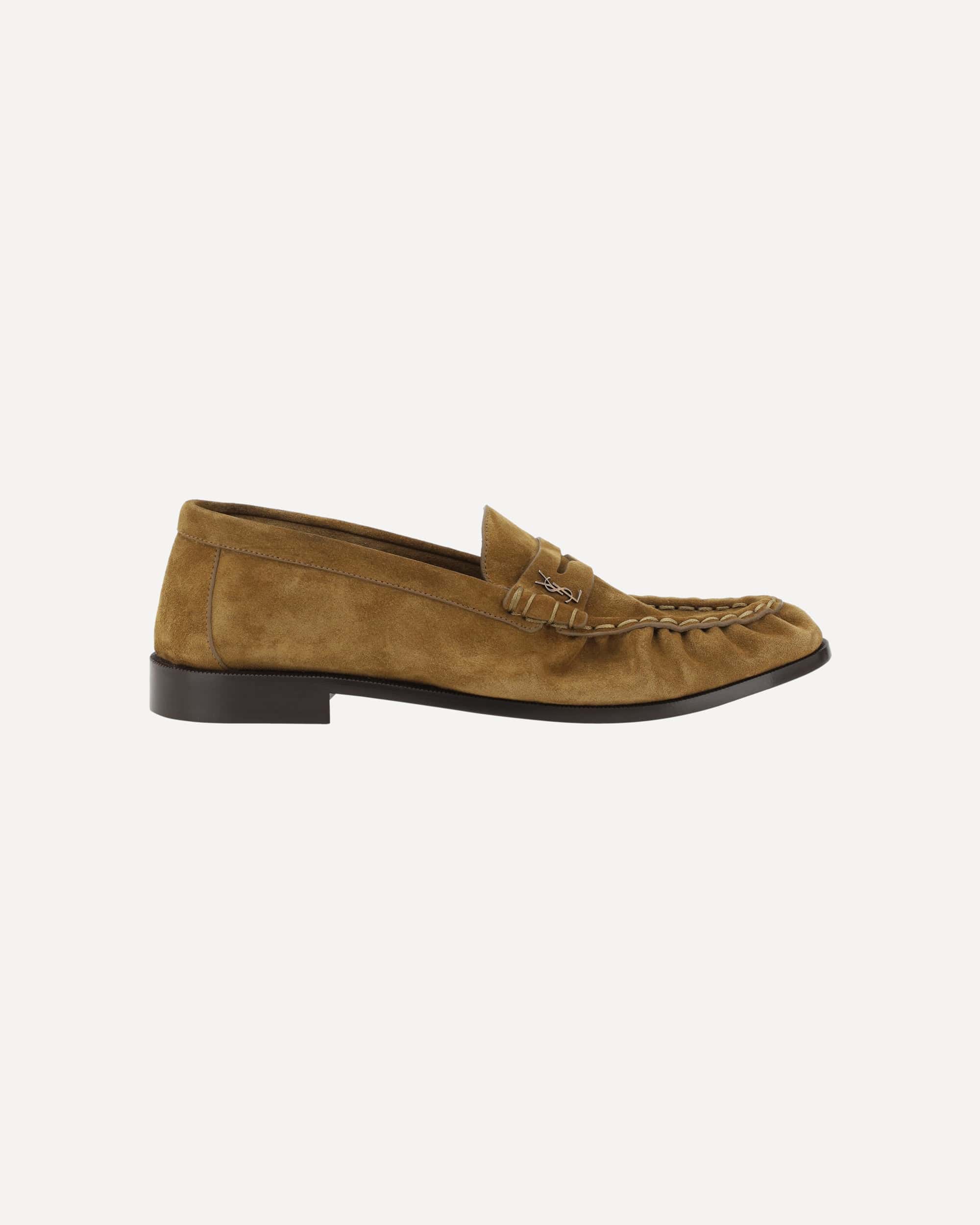 Saint Laurent Suede Le Loafer Loafers