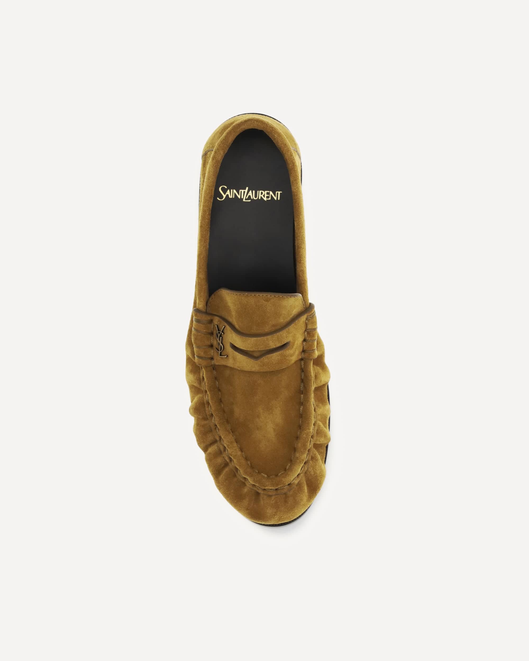Saint Laurent Suede Le Loafer Loafers