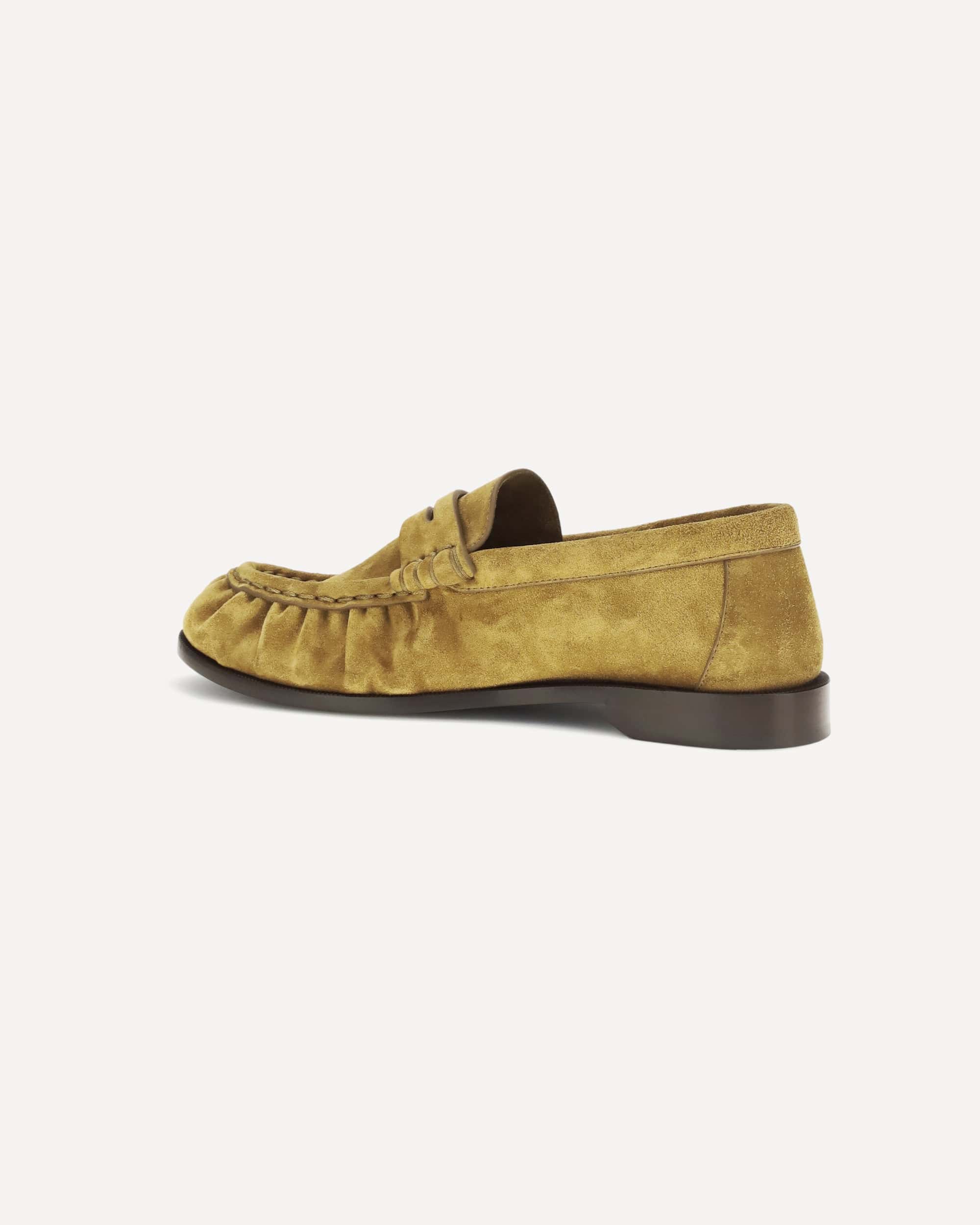 Saint Laurent スエード ル・ローファー ローファー | Sendegaro JP
