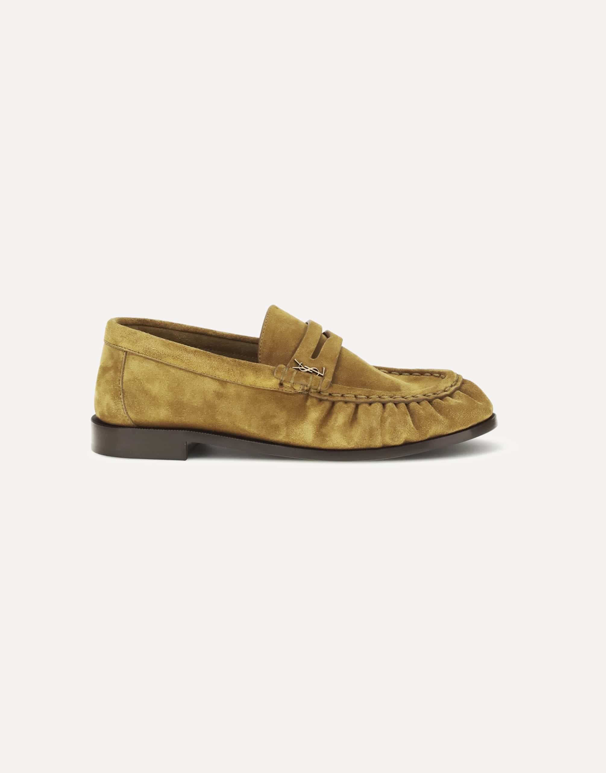 Saint Laurent Suede Le Loafer Loafers