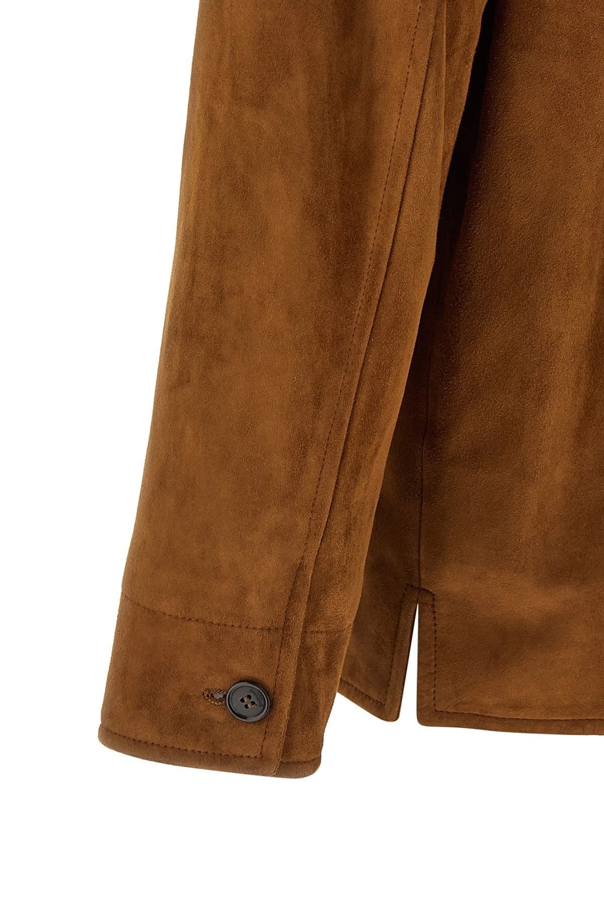 Saint Laurent Saint Laurent Suede Overshirt