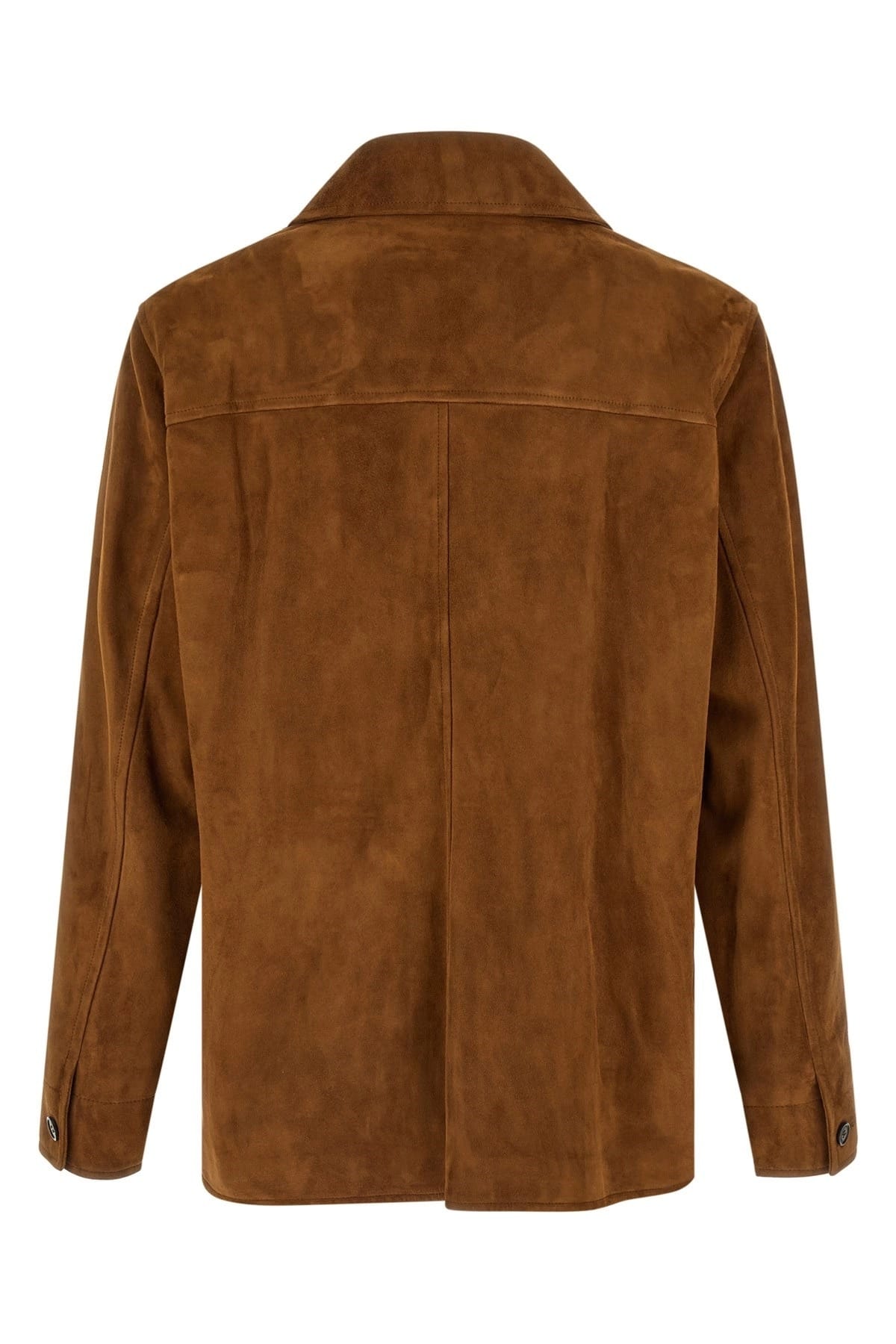 Saint Laurent Suede Overshirt - alternate view