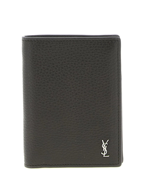 Saint Laurent Tiny Cassandre Card Holder | Sendegaro CA