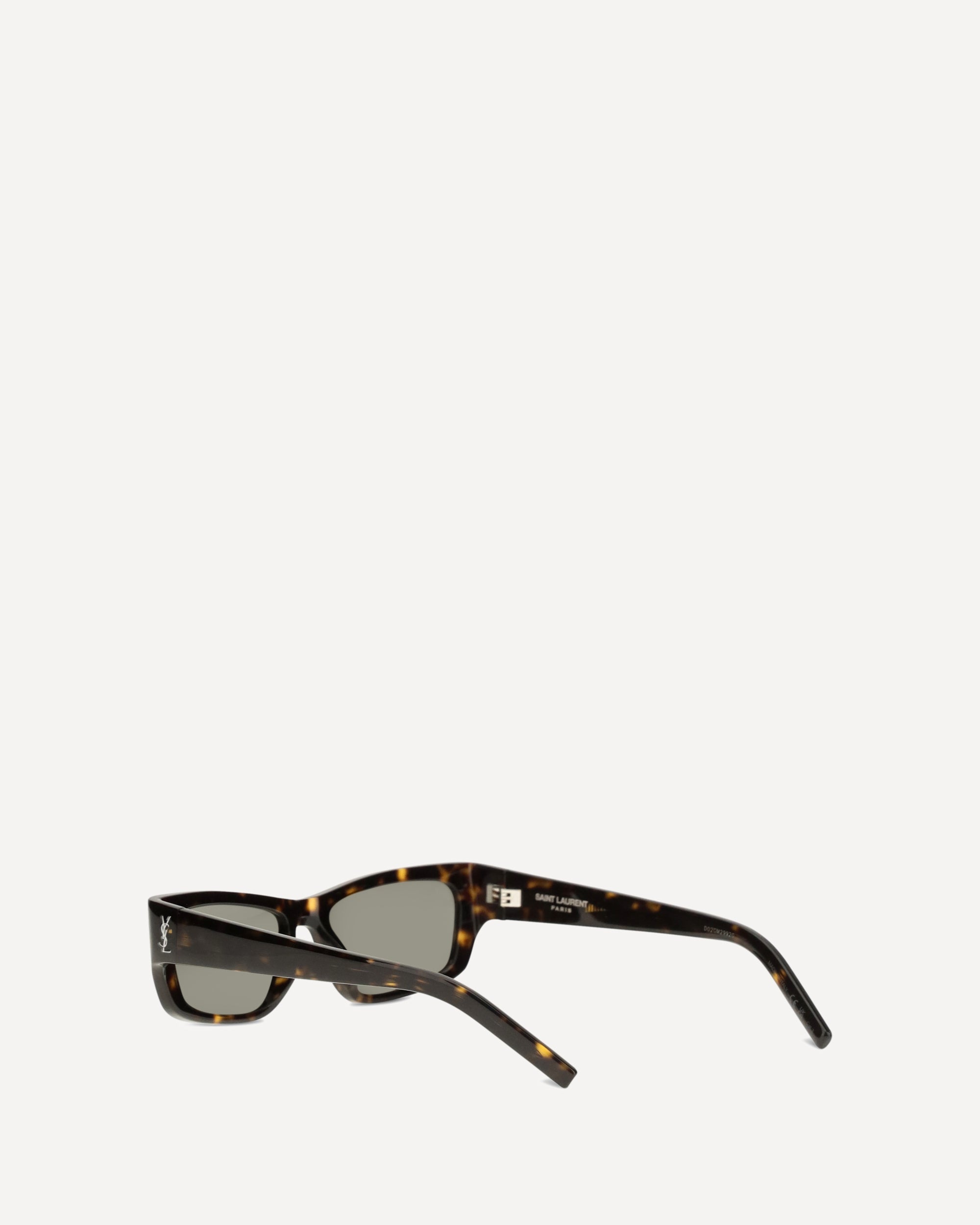 Saint Laurent Tortoiseshell Sunglasses Side Logo - alternate view