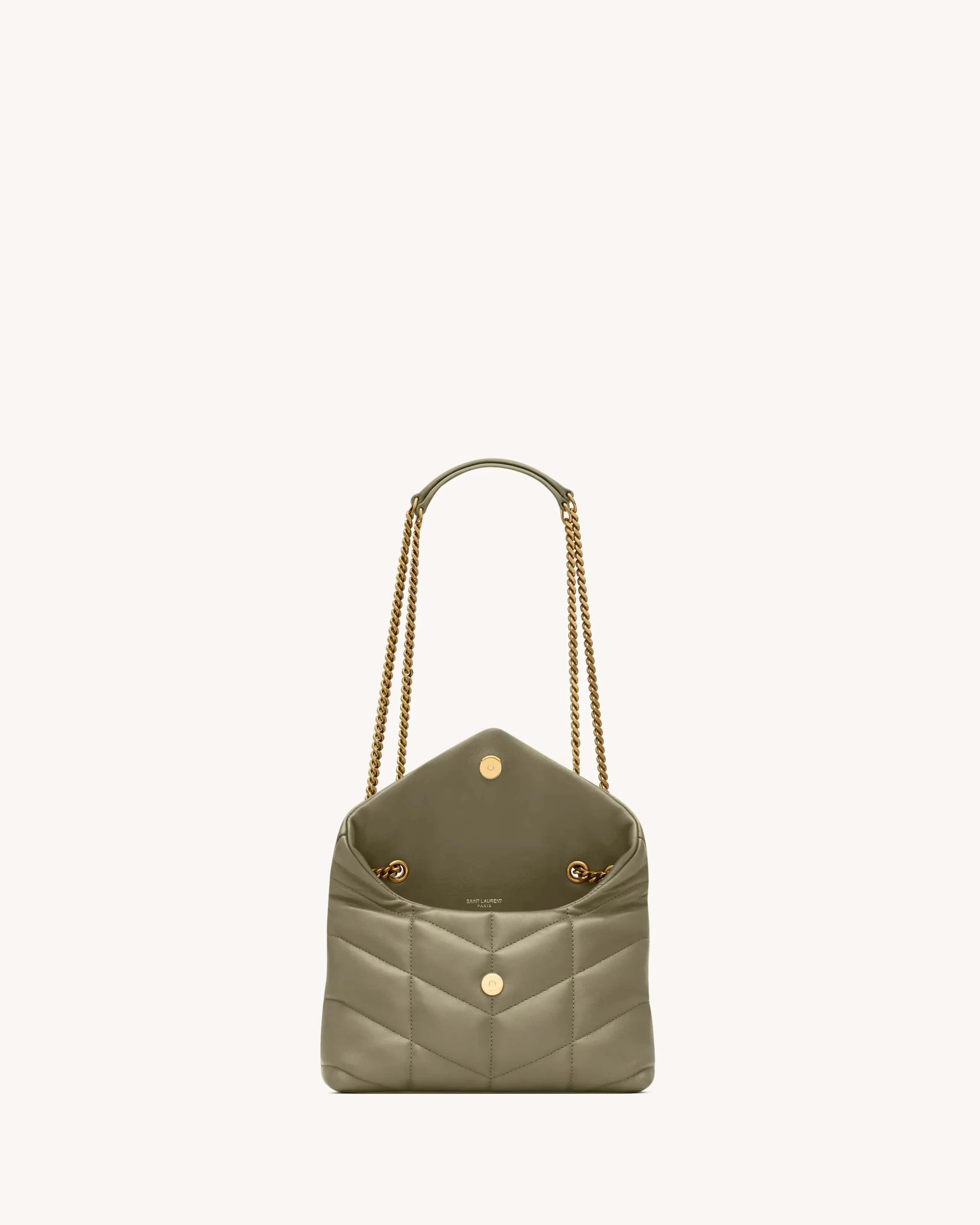 Saint Laurent Toy Puffer Quilted Shoulder Bag