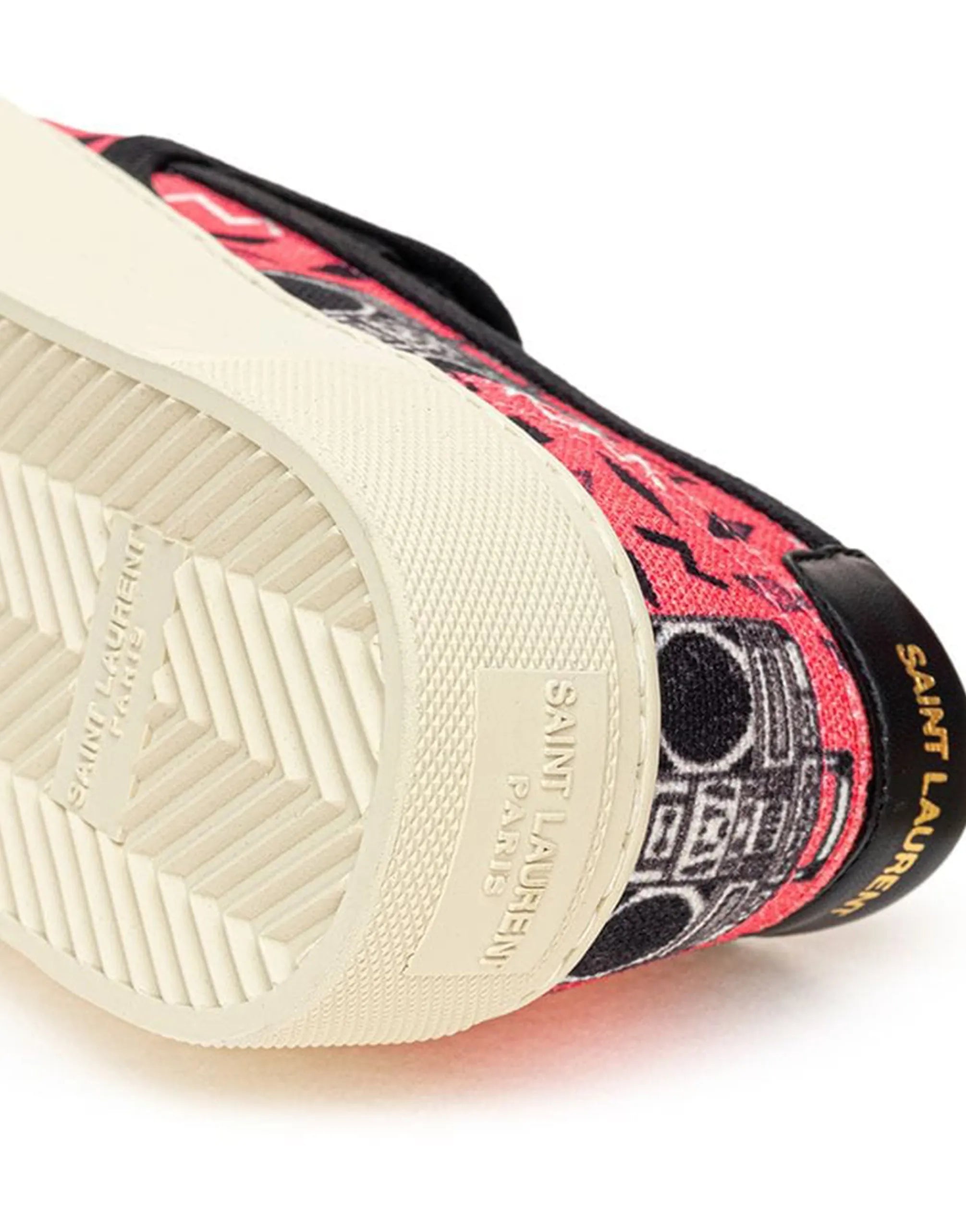 Saint Laurent Saint Laurent Venice Slip On Radio Print Sneakers