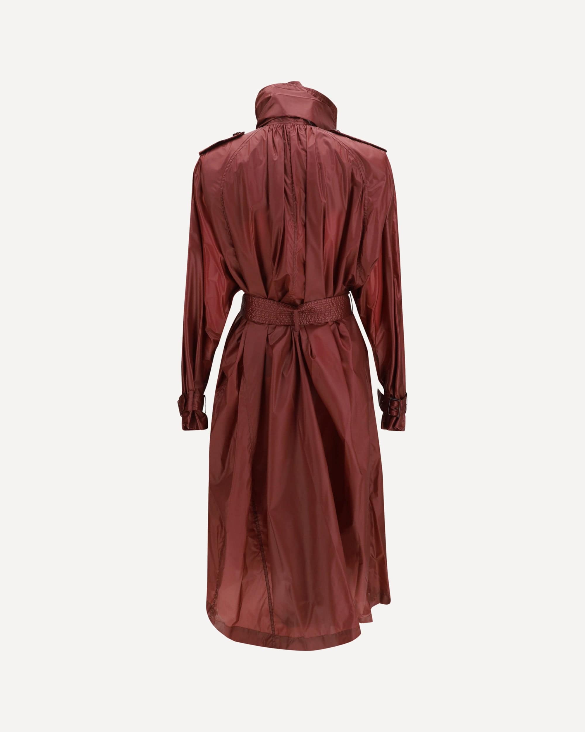 Saint Laurent Waterproof Trench With Lavallière - alternate view
