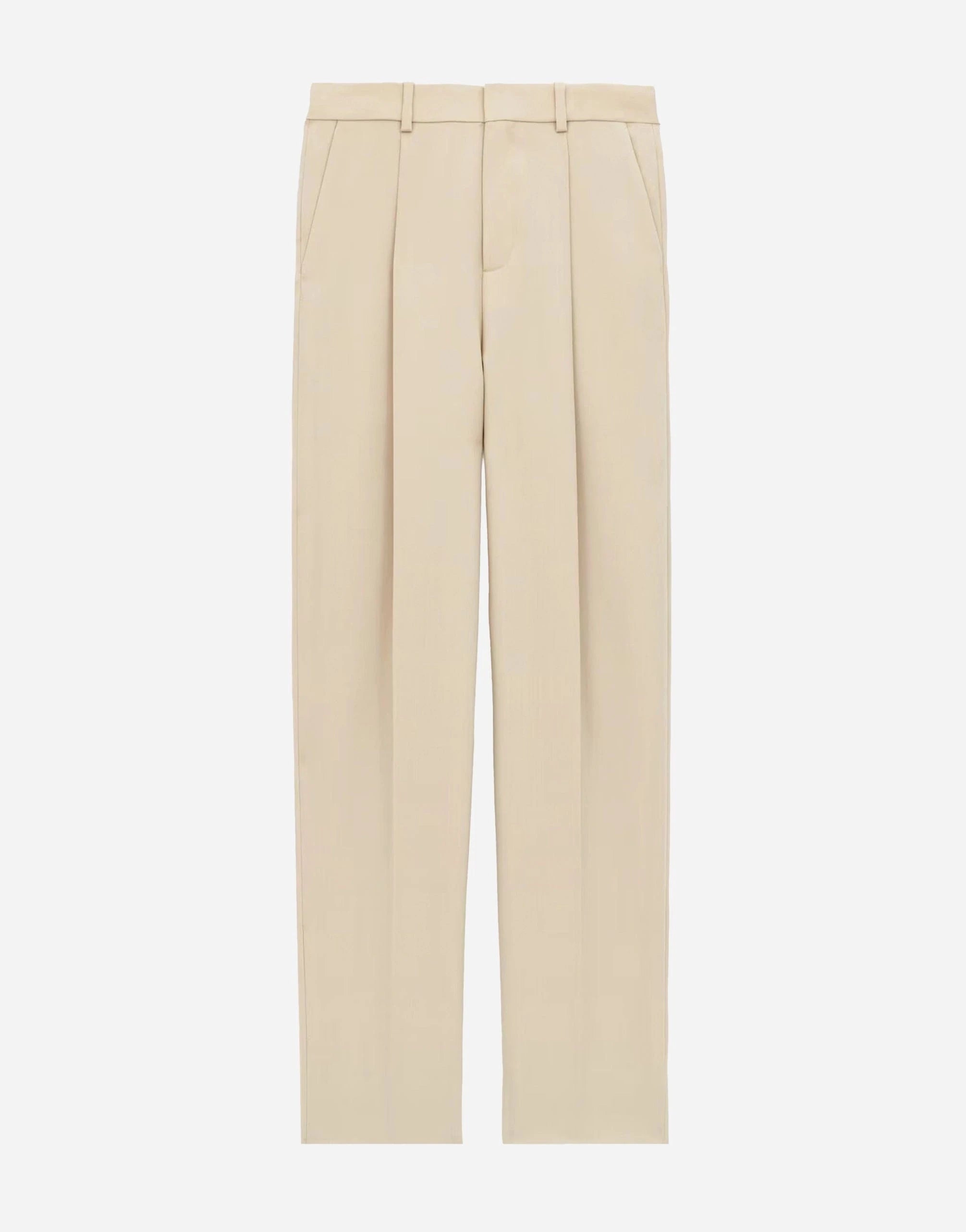 Saint Laurent Wool High-Waisted Trousers