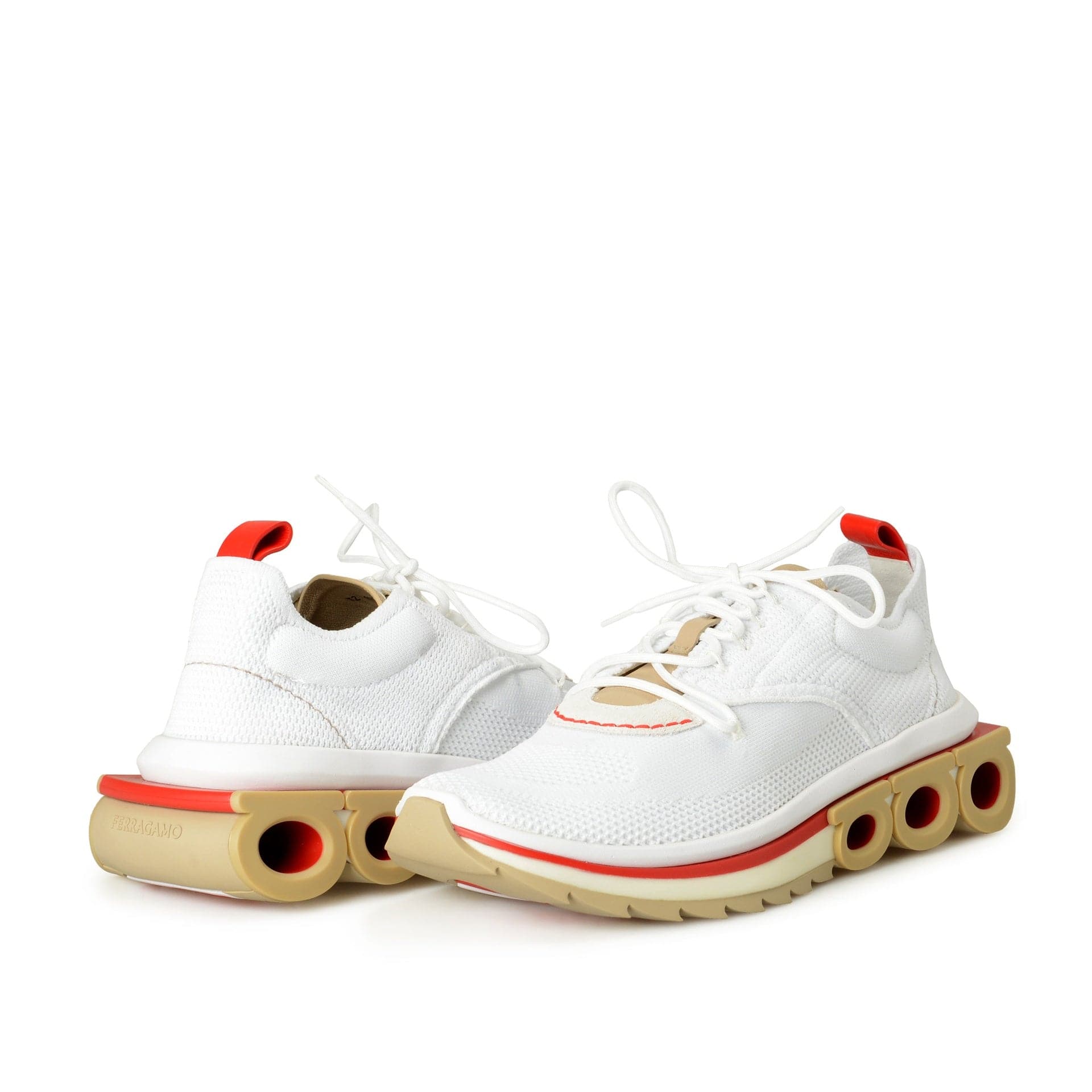 Salvatore Ferragamo Nima Knit Sneakers | Sendegaro KR