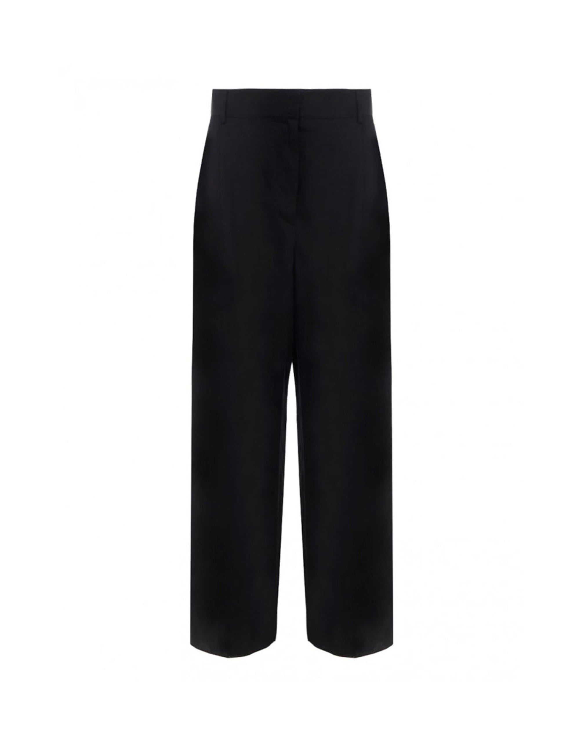 Salvatore Ferragamo Silk And Linen Pants