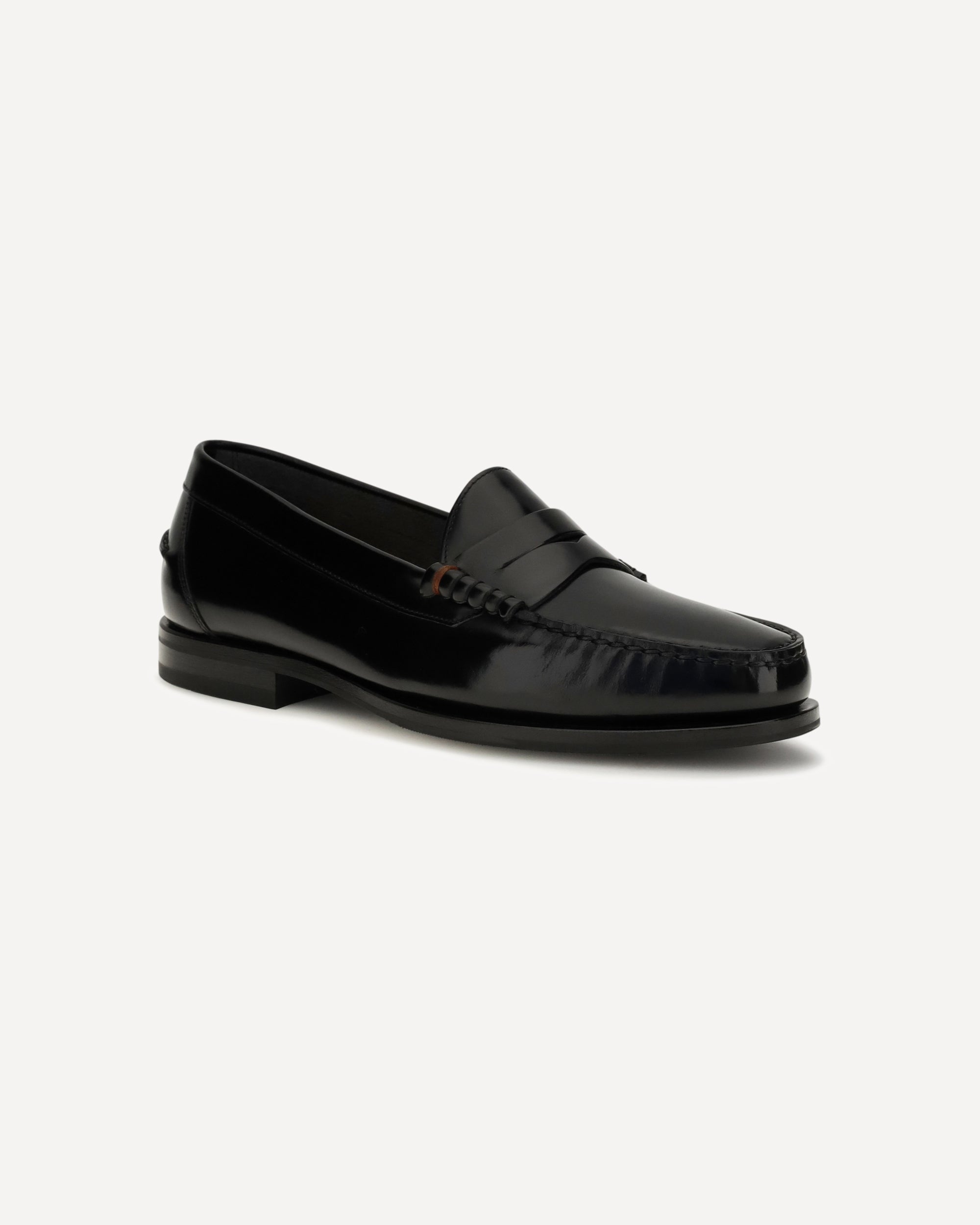 Santoni College A Novembre Patent Leather Loafers - alternate view