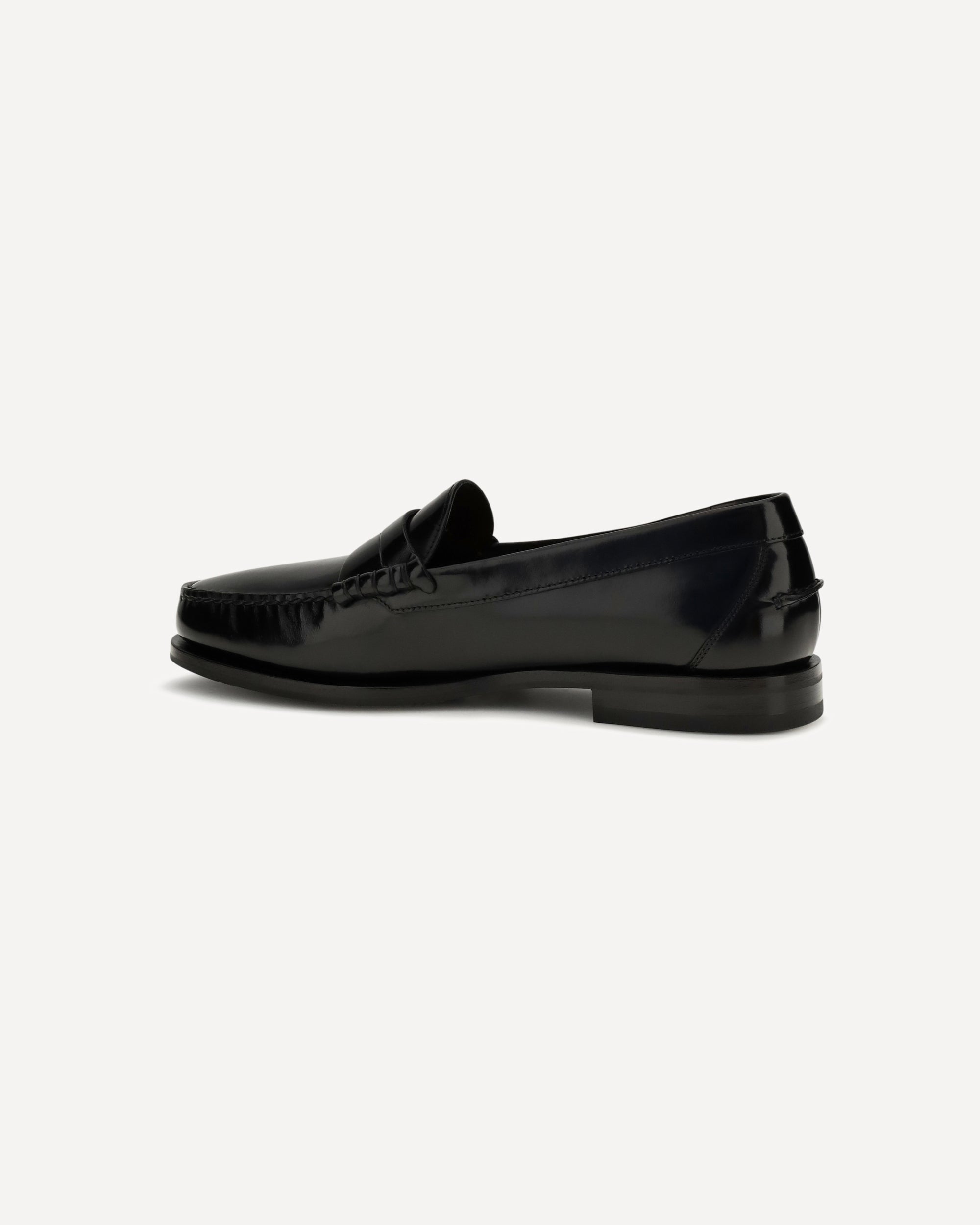 Santoni College Novembre Patent Leather Loafers
