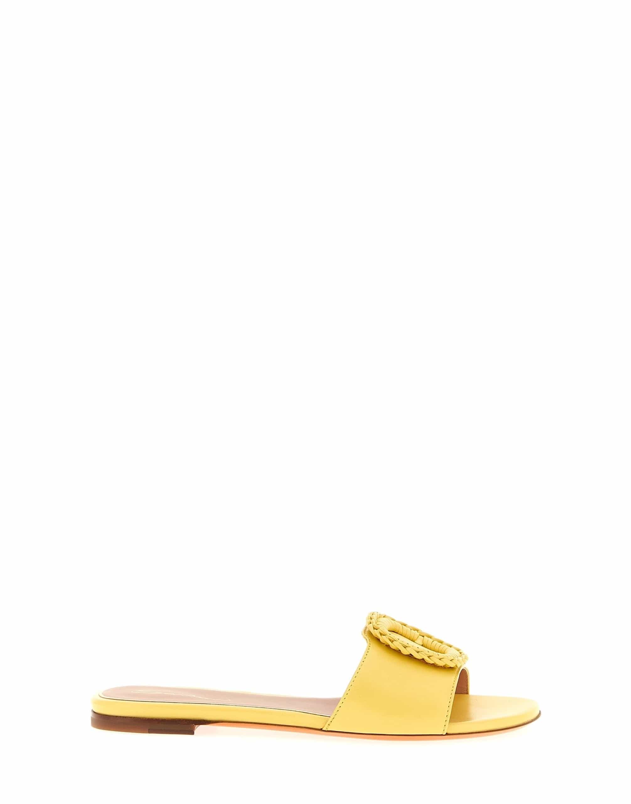Santoni Santoni Corolle Leather Sandals