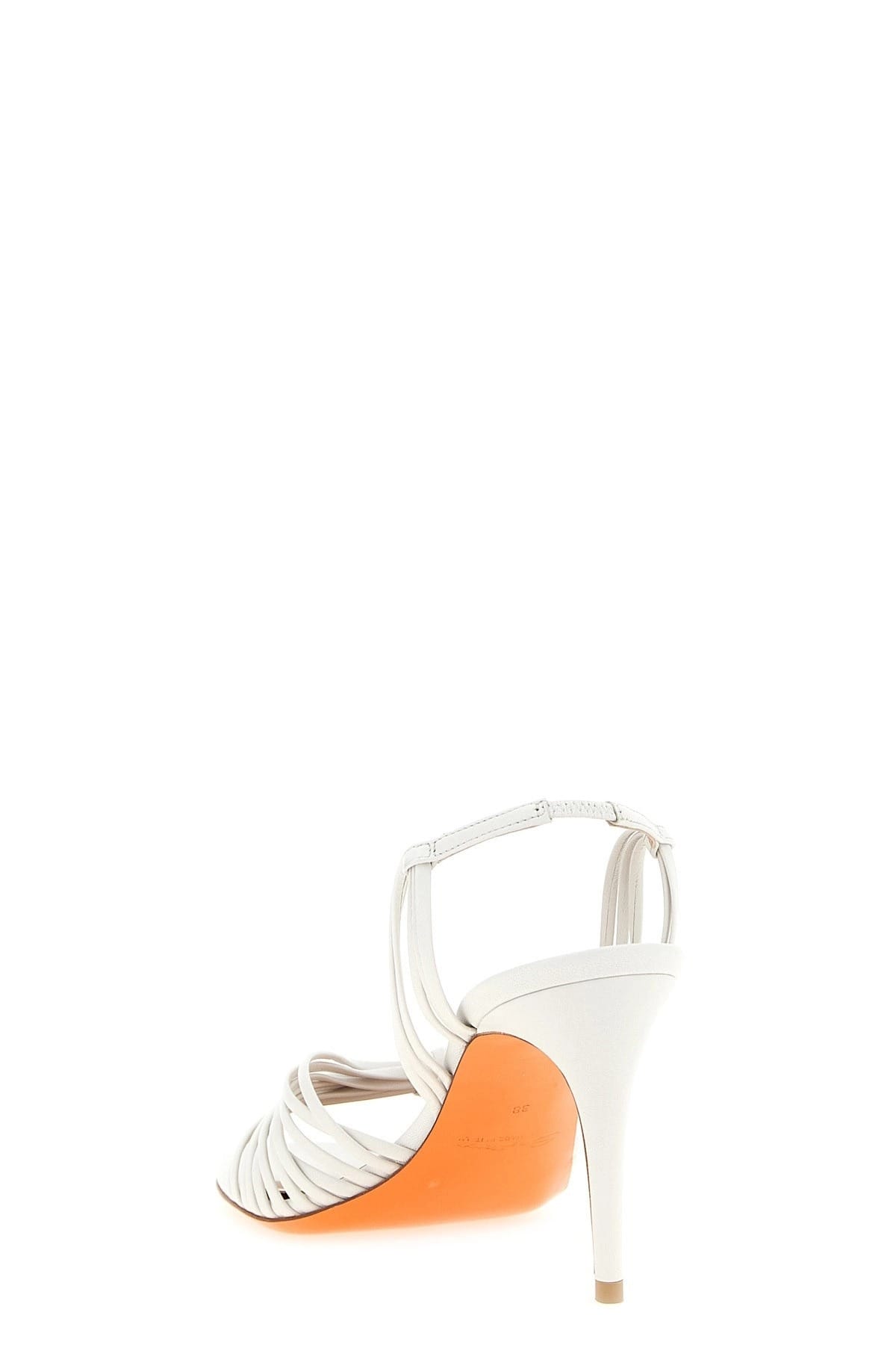 Santoni Santoni Eloise Leather Sandals