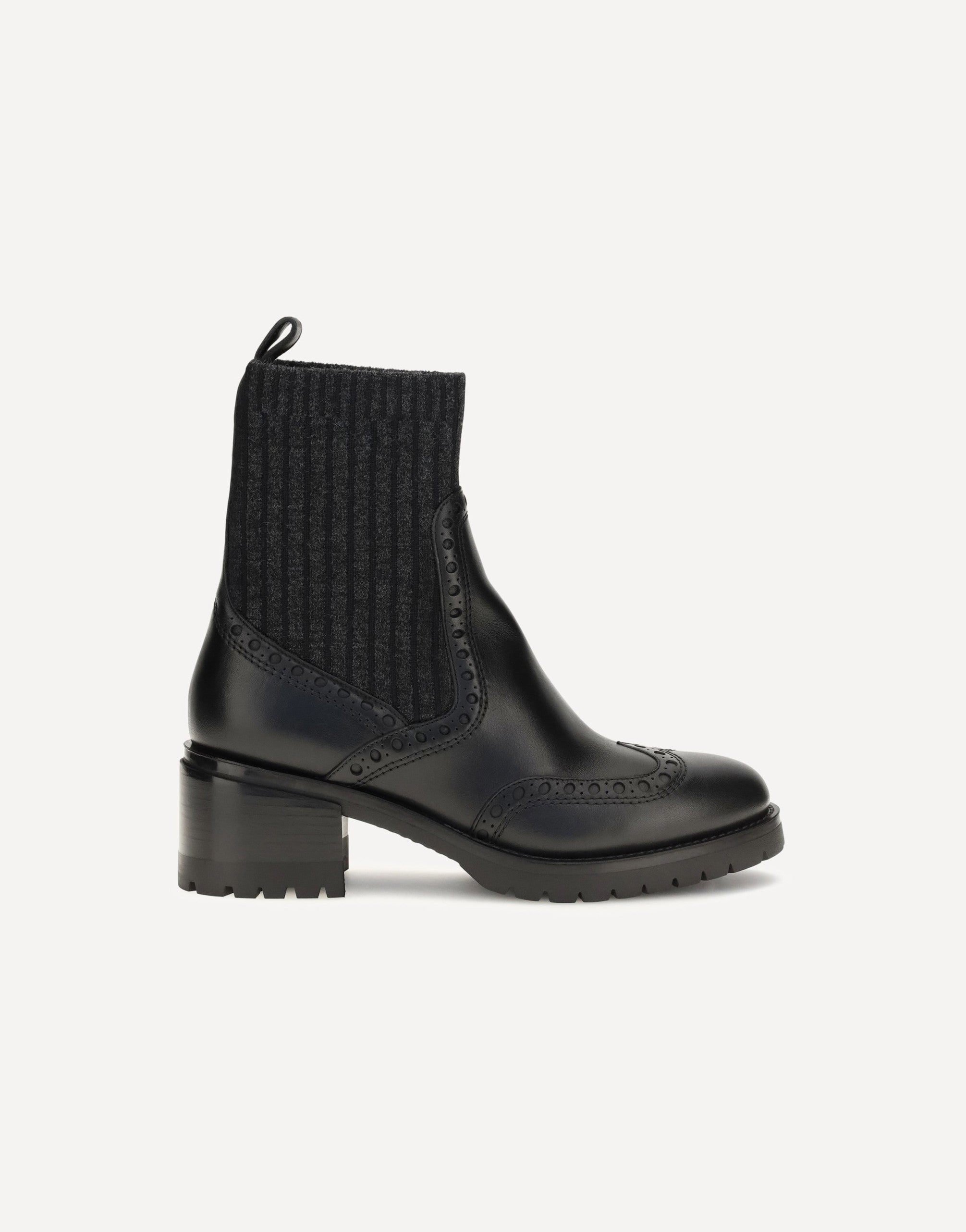Santoni Ferret Leather Boots