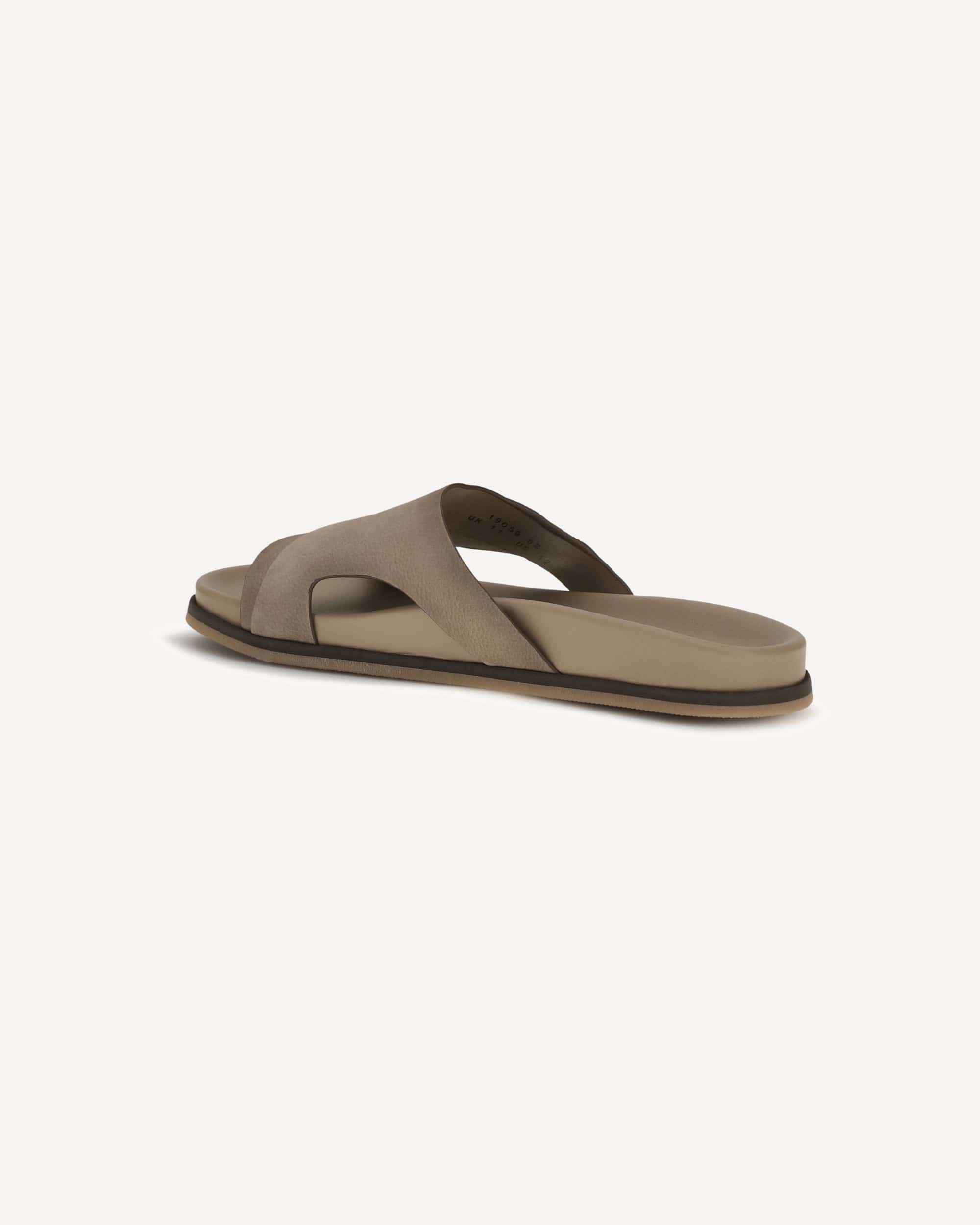 Santoni Santoni Leather Sandals Slides